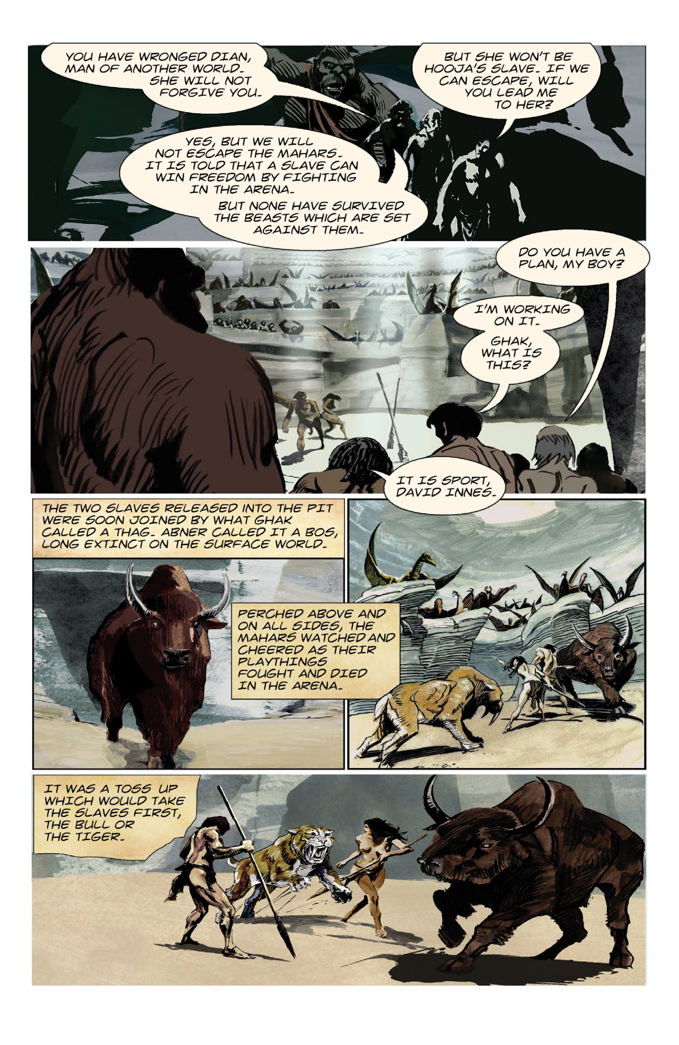 Read online Edgar Rice Burroughs' At the Earth's Core comic -  Issue # TPB - 43