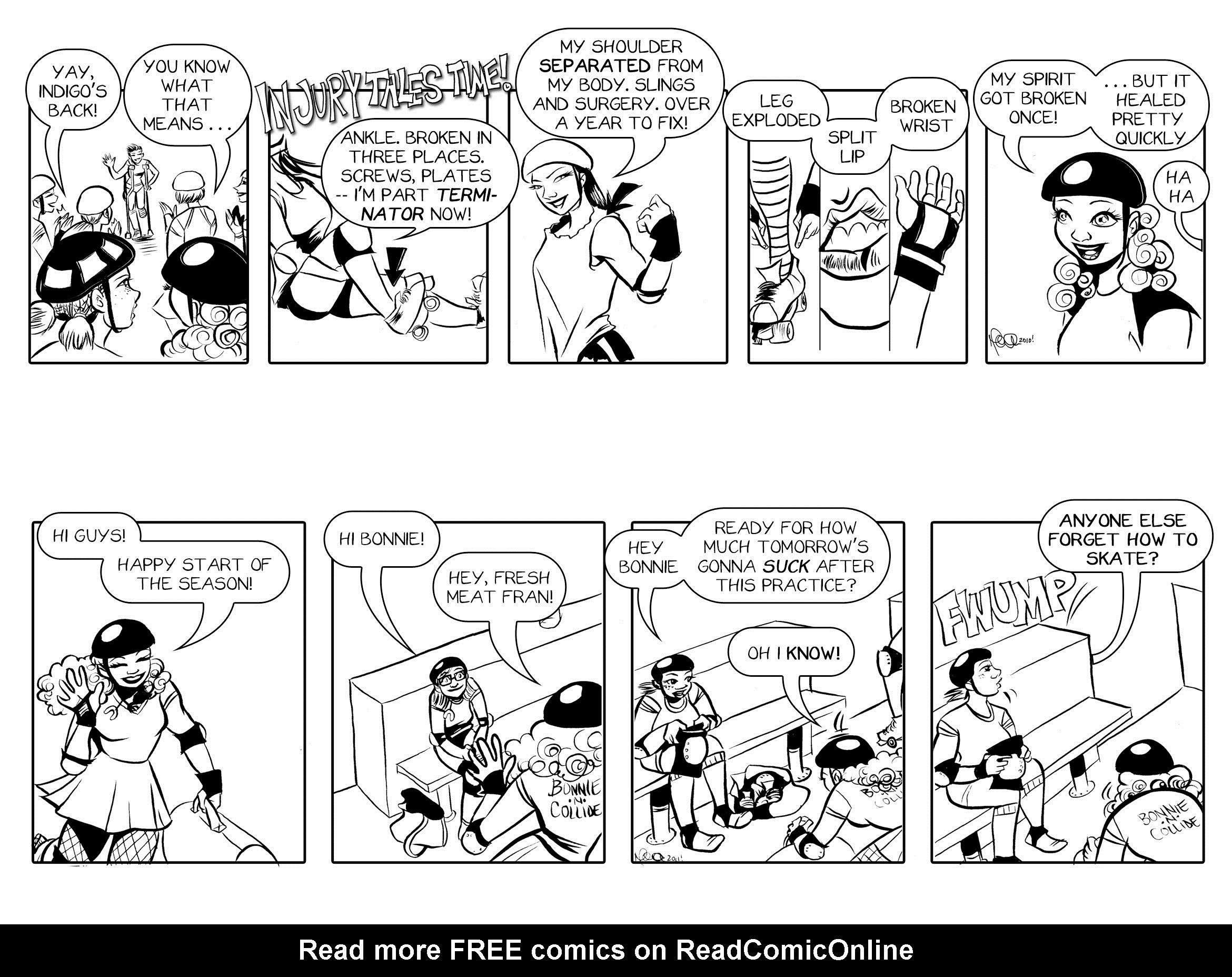 Read online Bonnie N. Collide, Nine to Five comic -  Issue #2 - 7