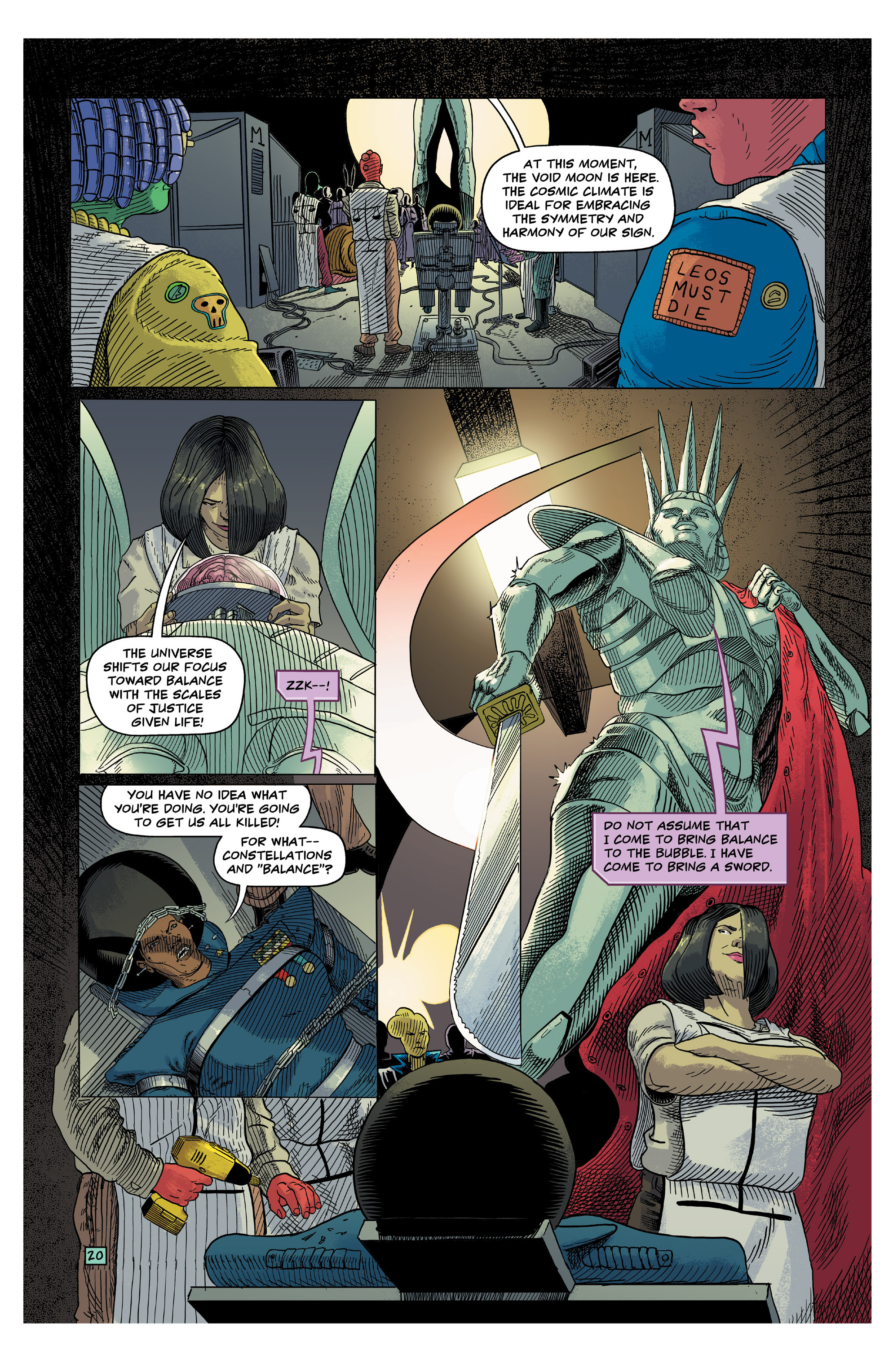 Read online Justice Warriors comic -  Issue #5 - 22