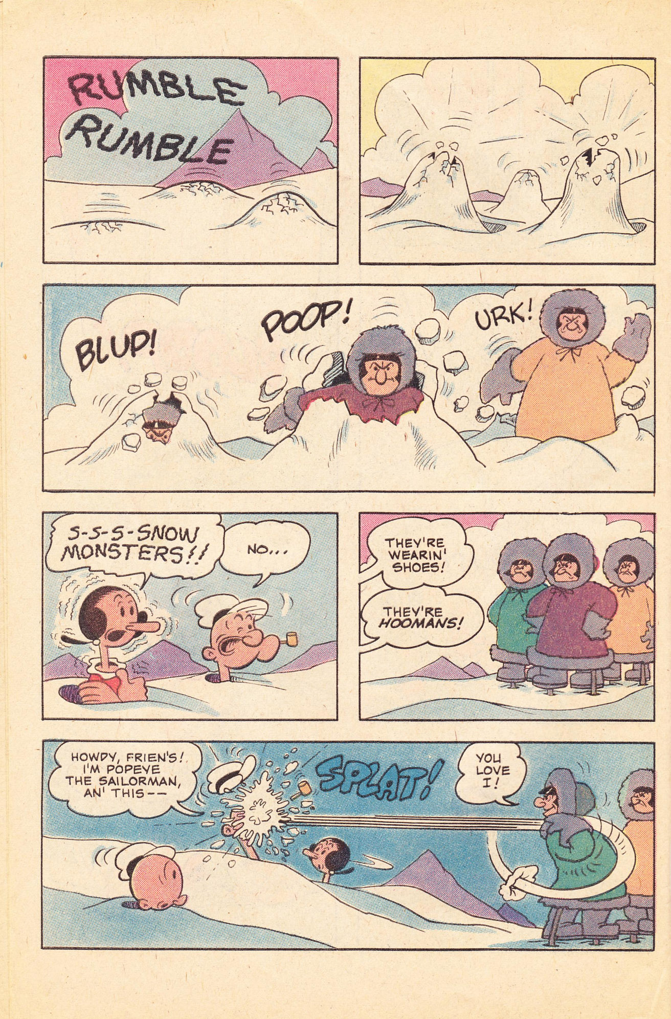 Read online Popeye (1948) comic -  Issue #183 - 6