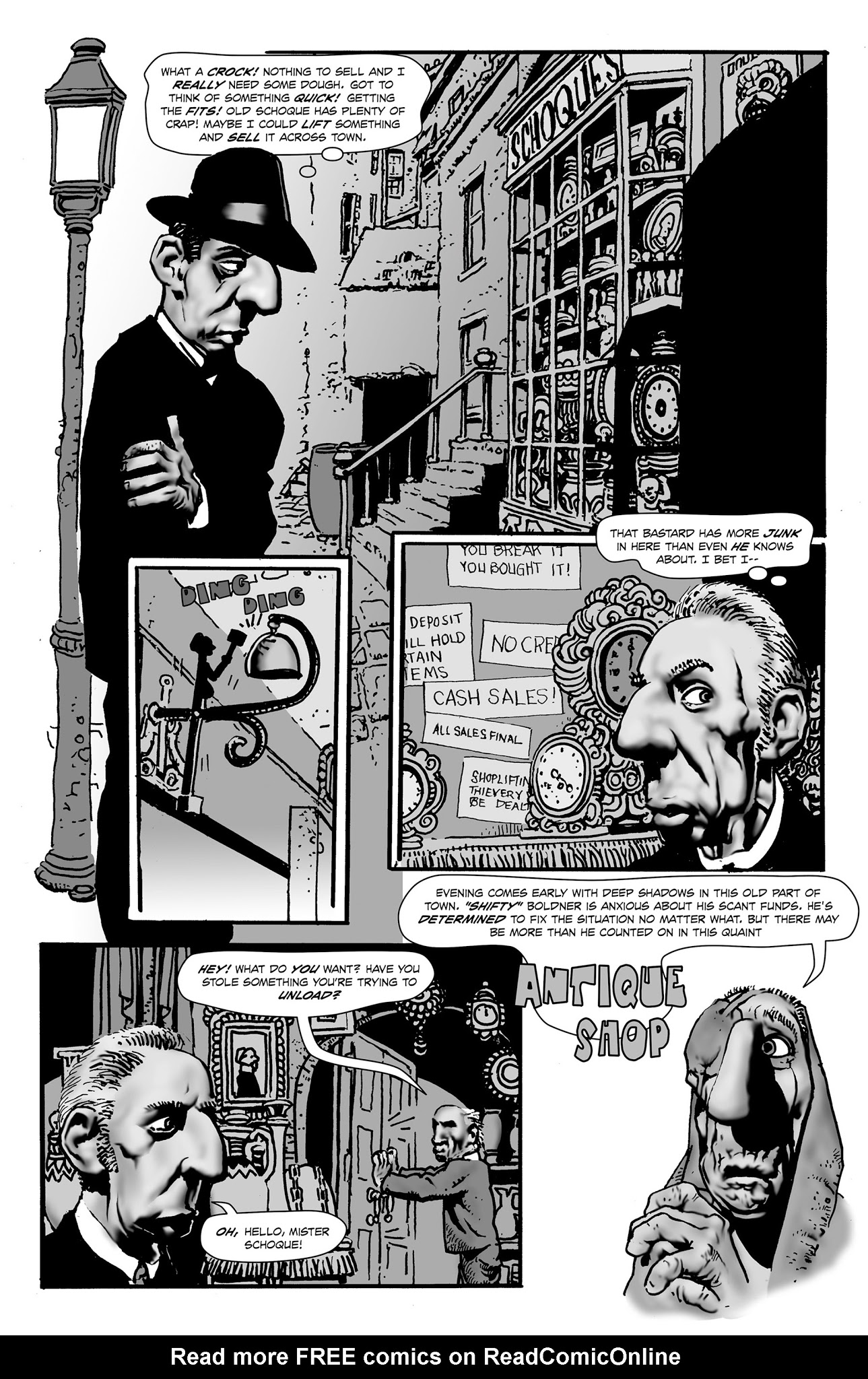 Read online Shadows on the Grave comic -  Issue #8 - 3