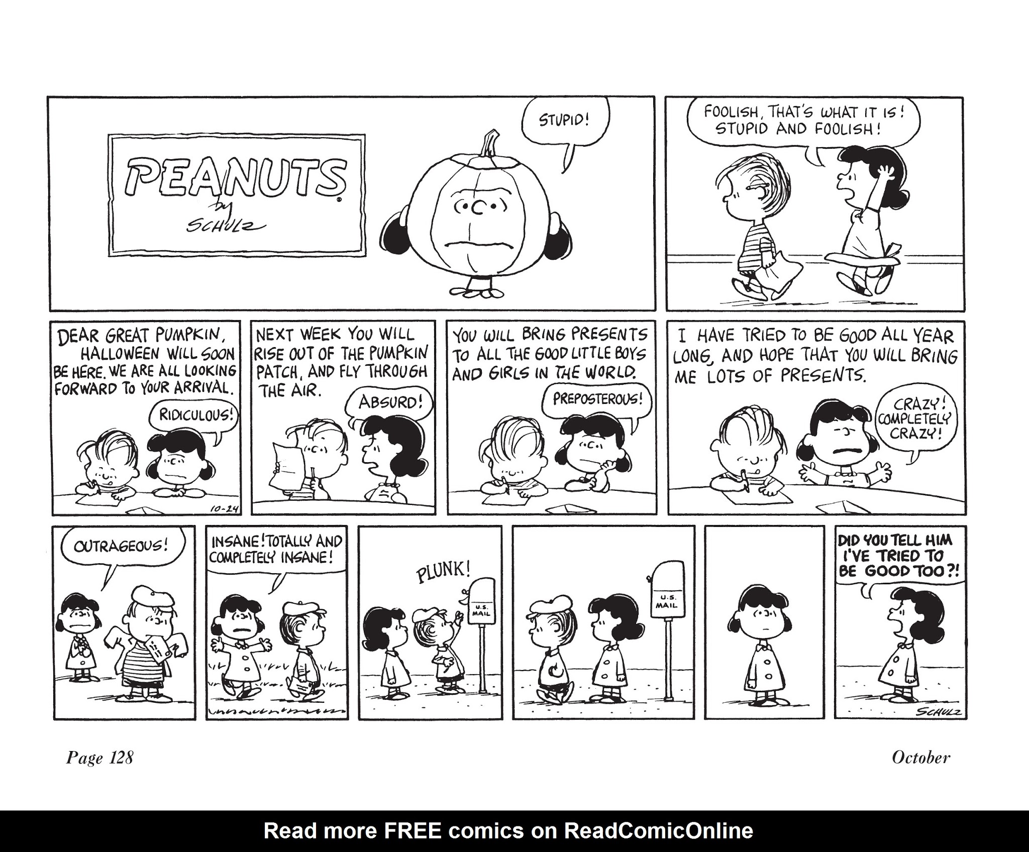 Read online The Complete Peanuts comic -  Issue # TPB 8 - 140
