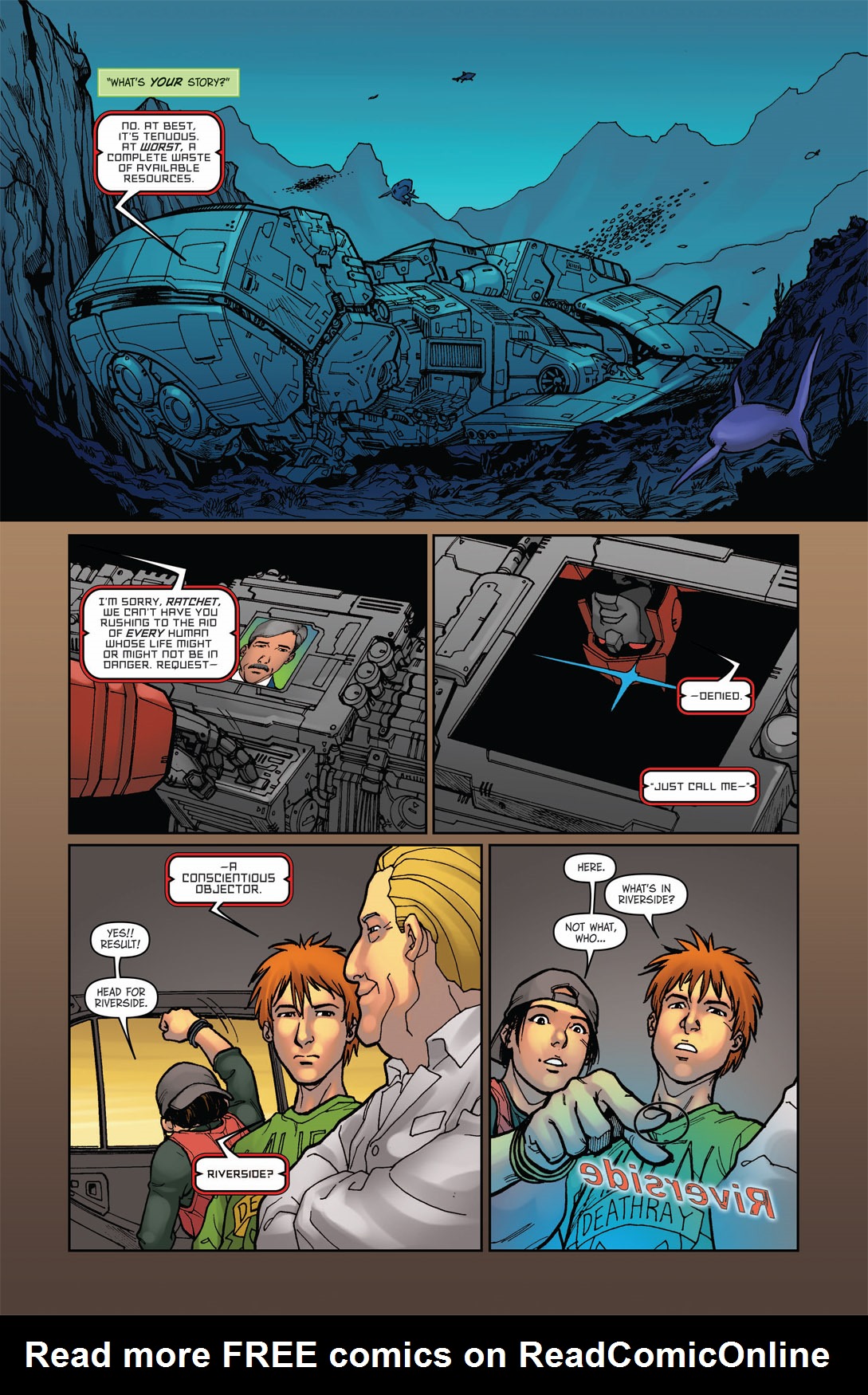 Read online The Transformers: Infiltration comic -  Issue #1 - 17