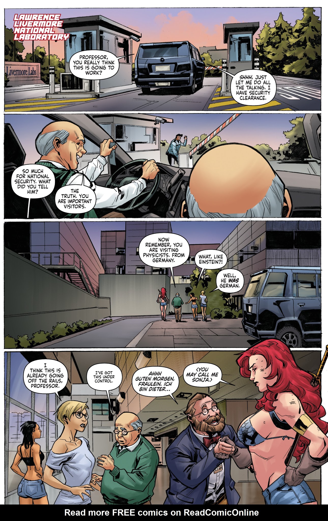 Read online Red Sonja Vol. 4 comic -  Issue #11 - 14