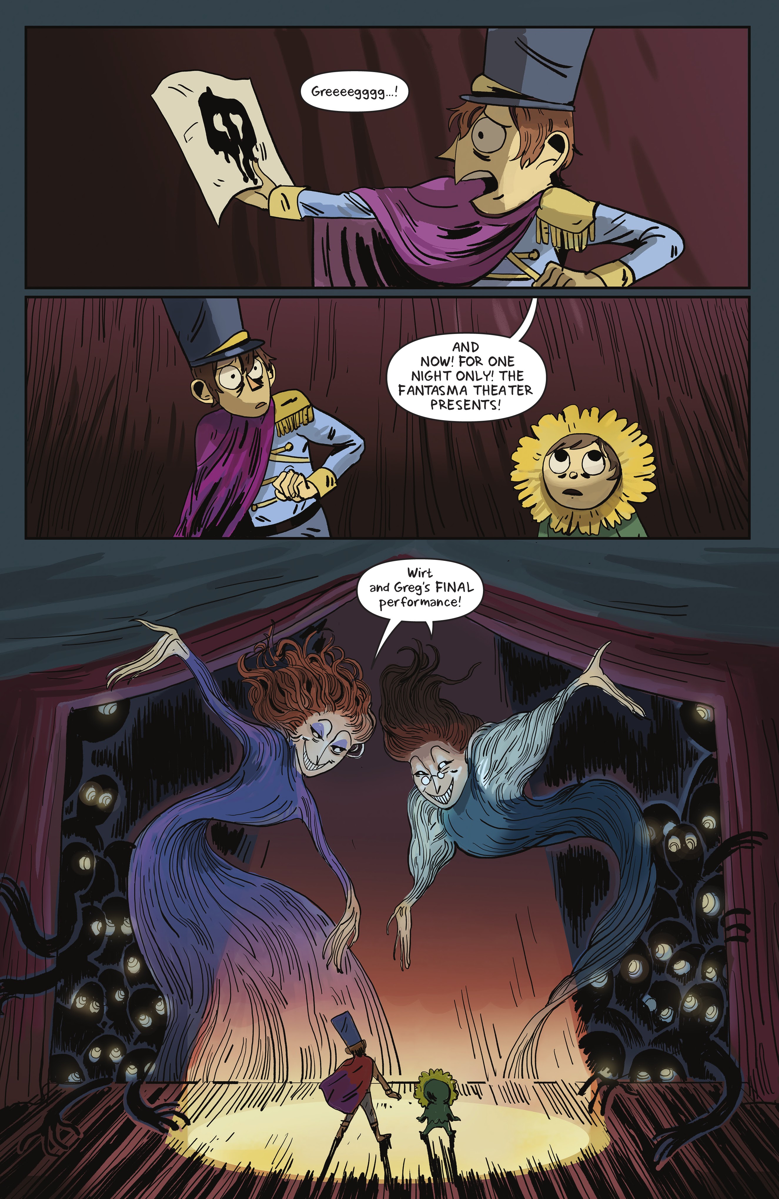 Read online Over the Garden Wall: Soulful Symphonies comic -  Issue # TPB - 94