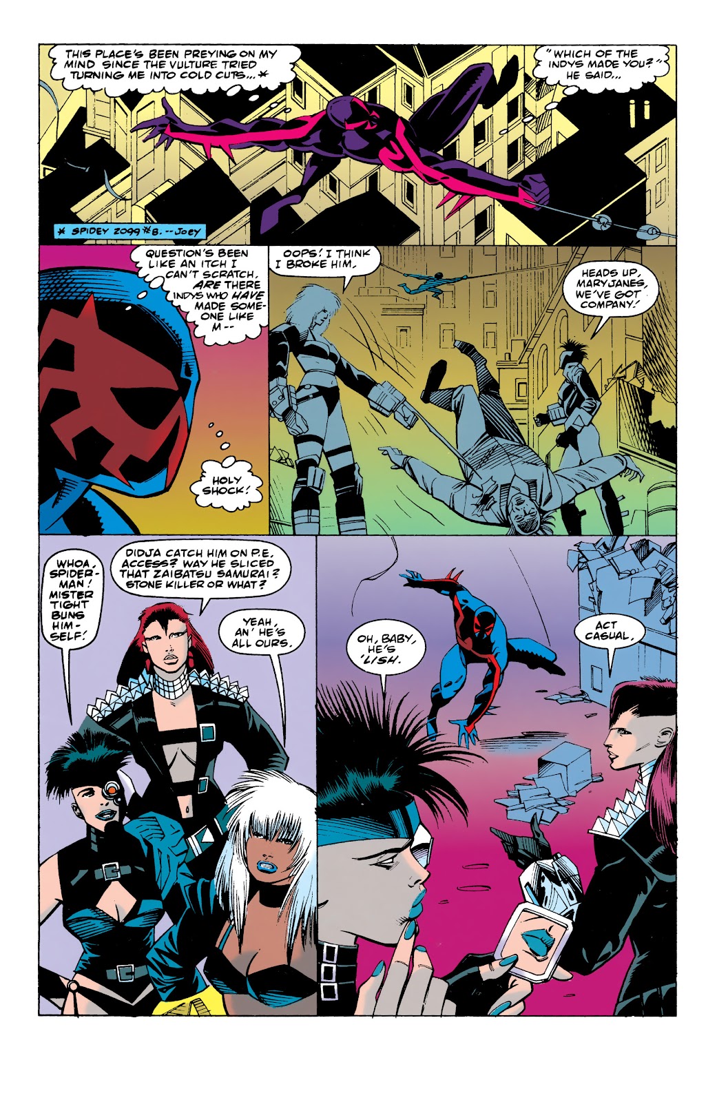 Spider-Man 2099 (1992) issue 21 - Page 9