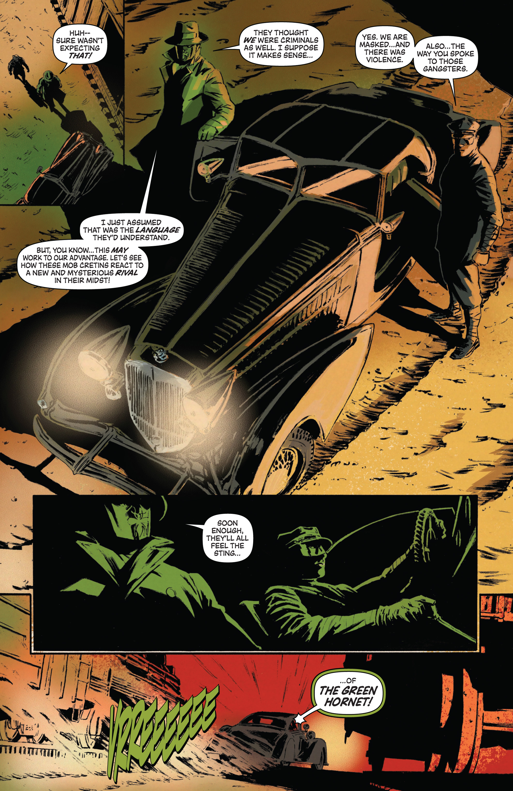 Green Hornet: Year One Issue #1 #2 - English 21
