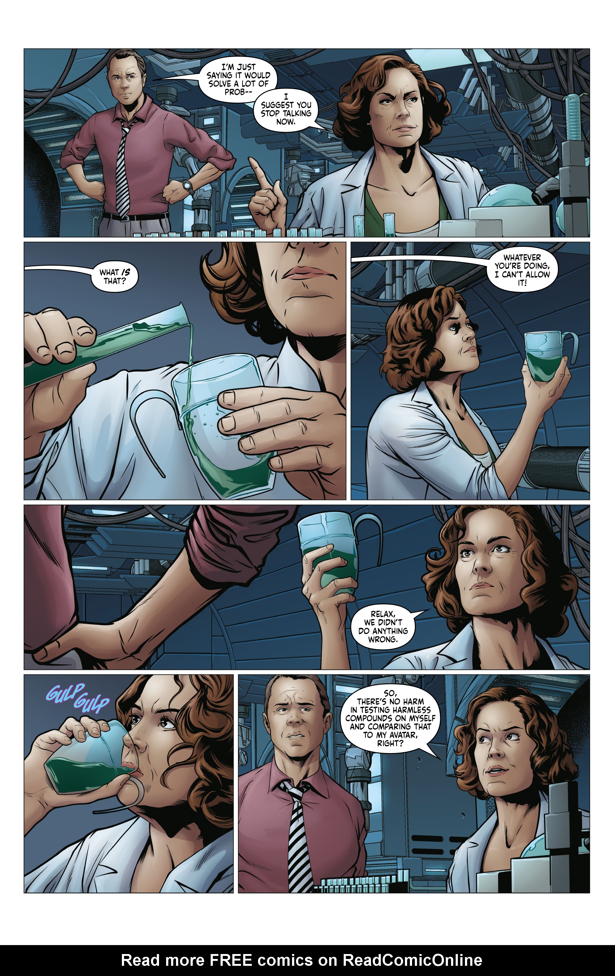 Read online Avatar: Adapt or Die comic -  Issue #3 - 17