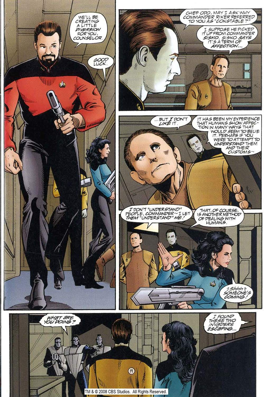 Read online Star Trek: Deep Space Nine/The Next Generation comic -  Issue #2 - 25