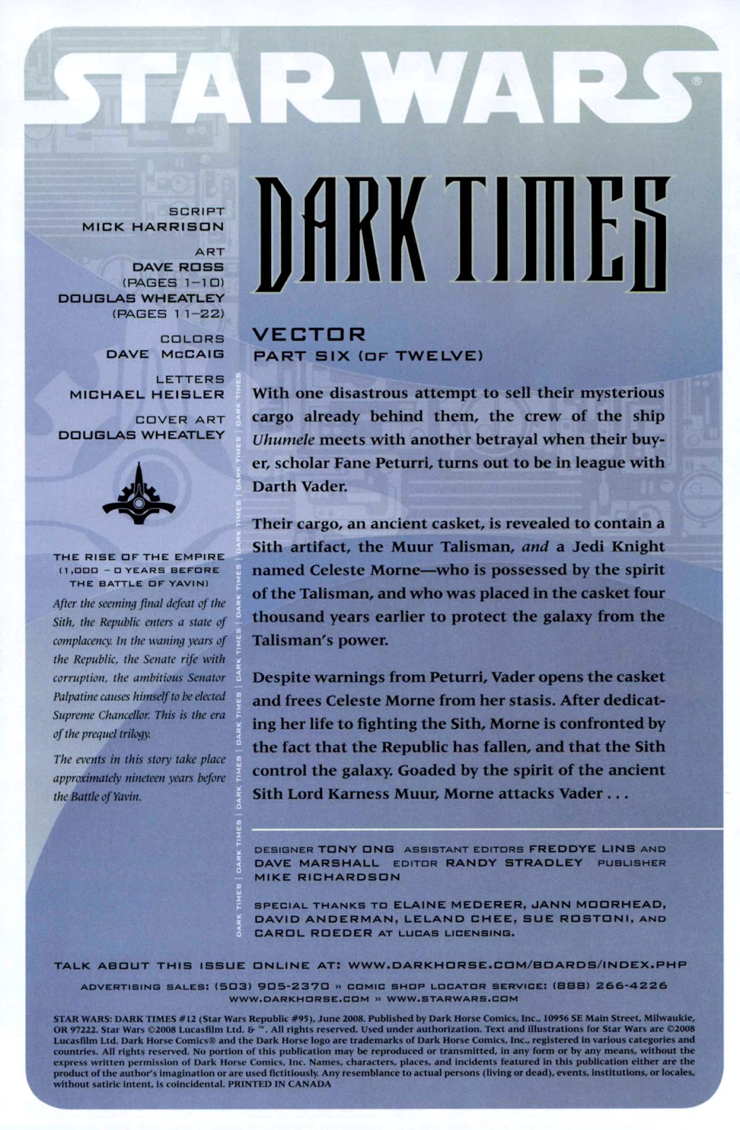 Star Wars: Dark Times issue 12 - Vector, Part 6 - Page 2