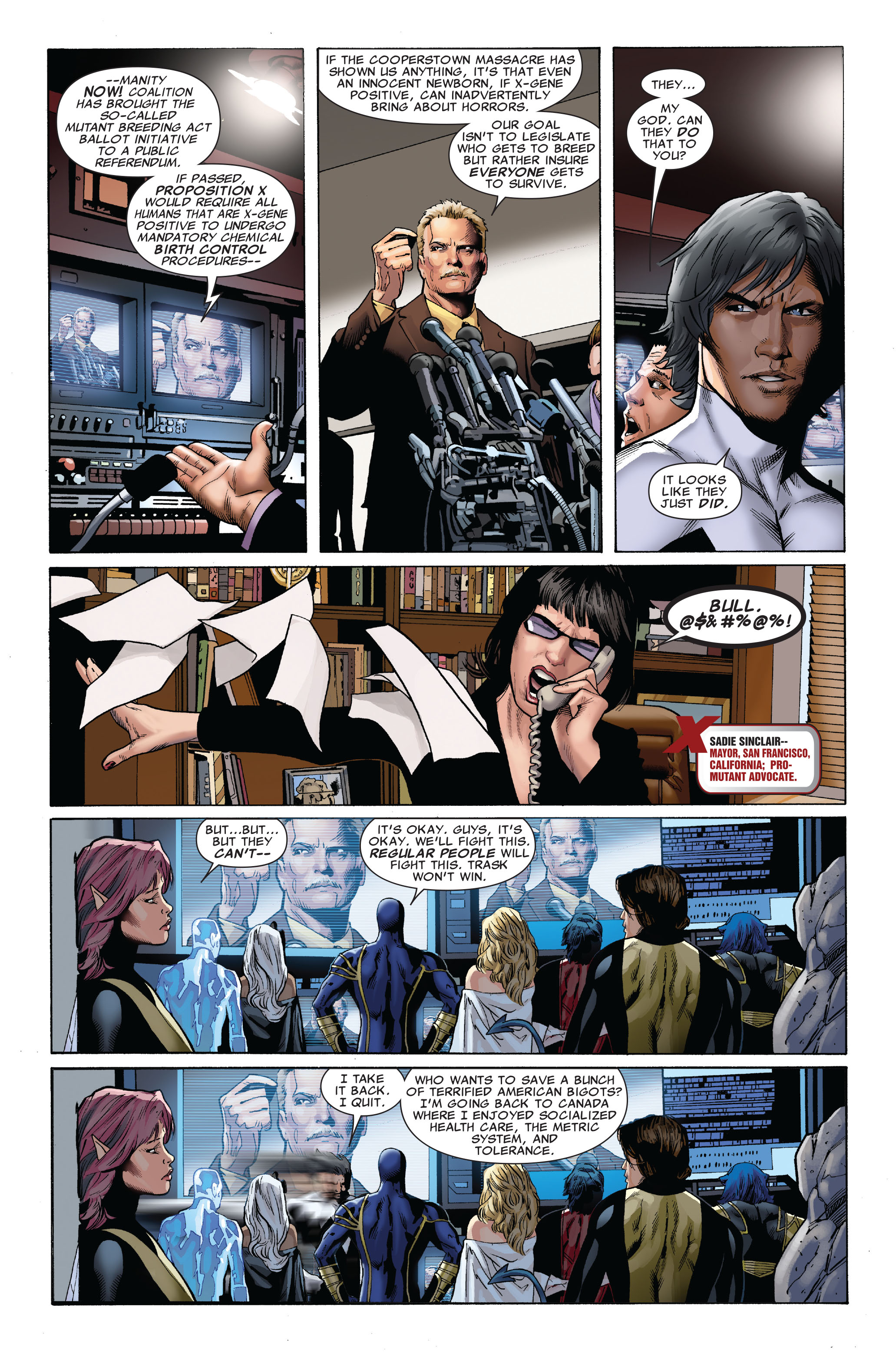 Read online Uncanny X-Men: Sisterhood comic -  Issue # TPB - 35