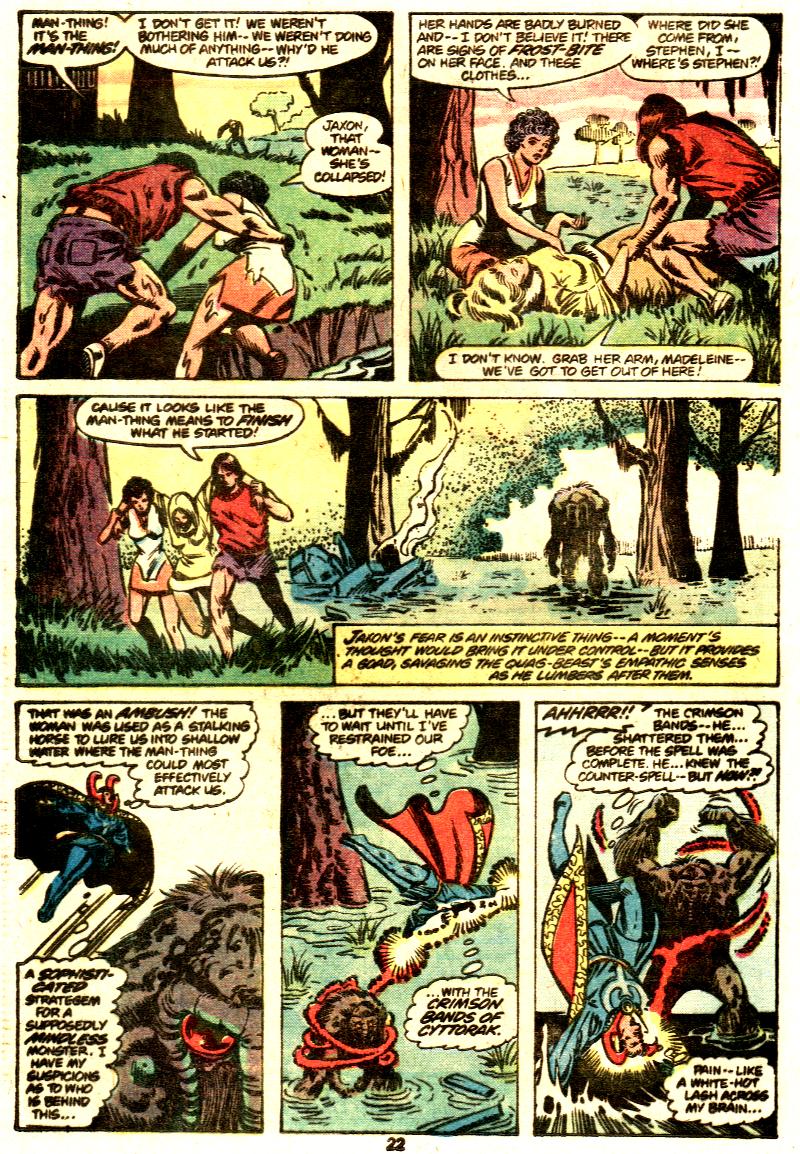 Read online Man-Thing (1979) comic -  Issue #4 - 14