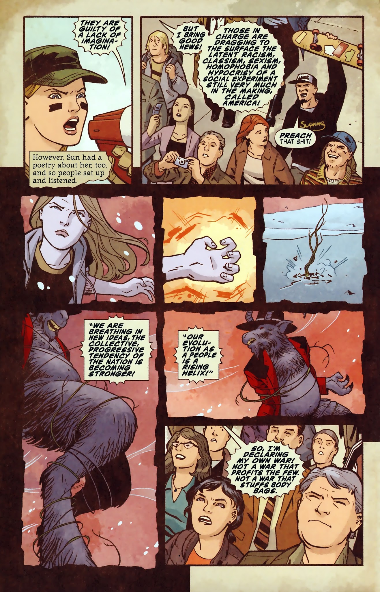 Read online Neil Young's Greendale comic -  Issue # TPB - 147