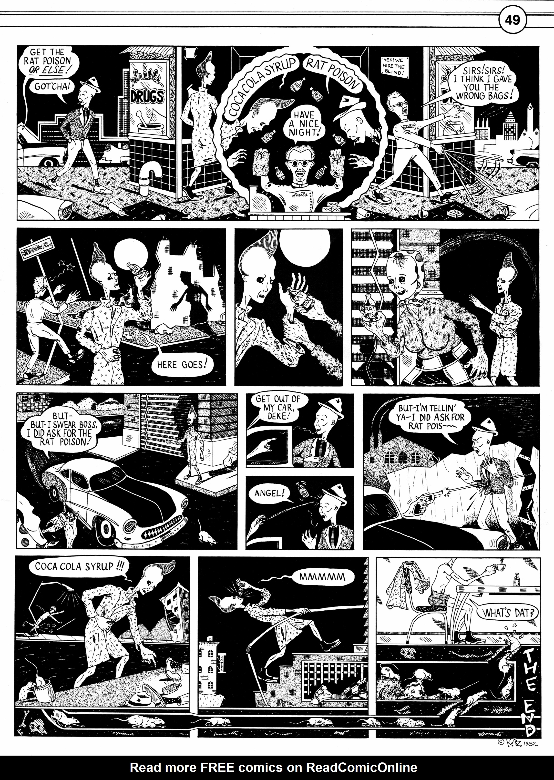 Read online Raw (1980) comic -  Issue # TPB 5 - 69