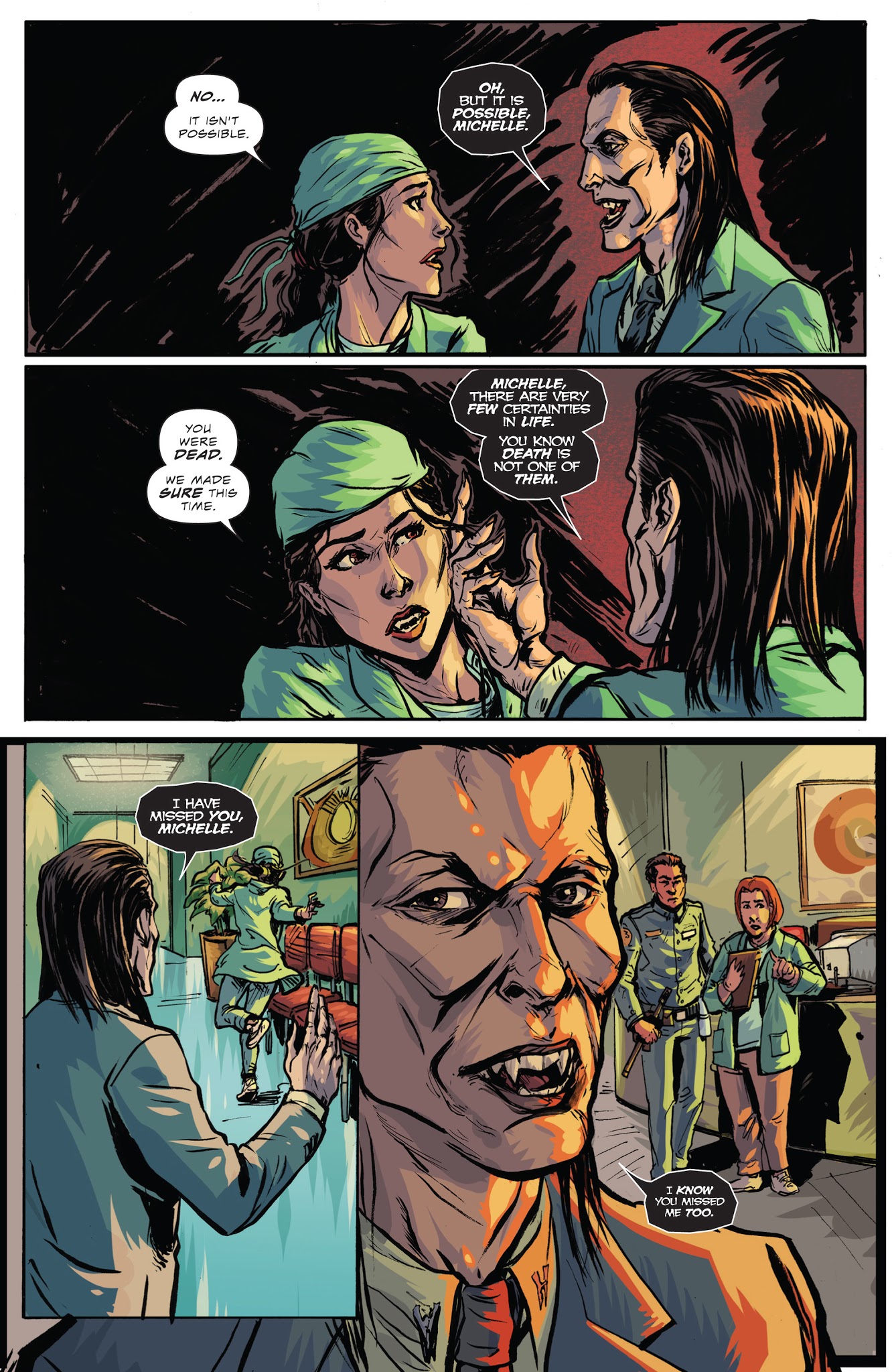 Read online Subspecies comic -  Issue #1 - 16