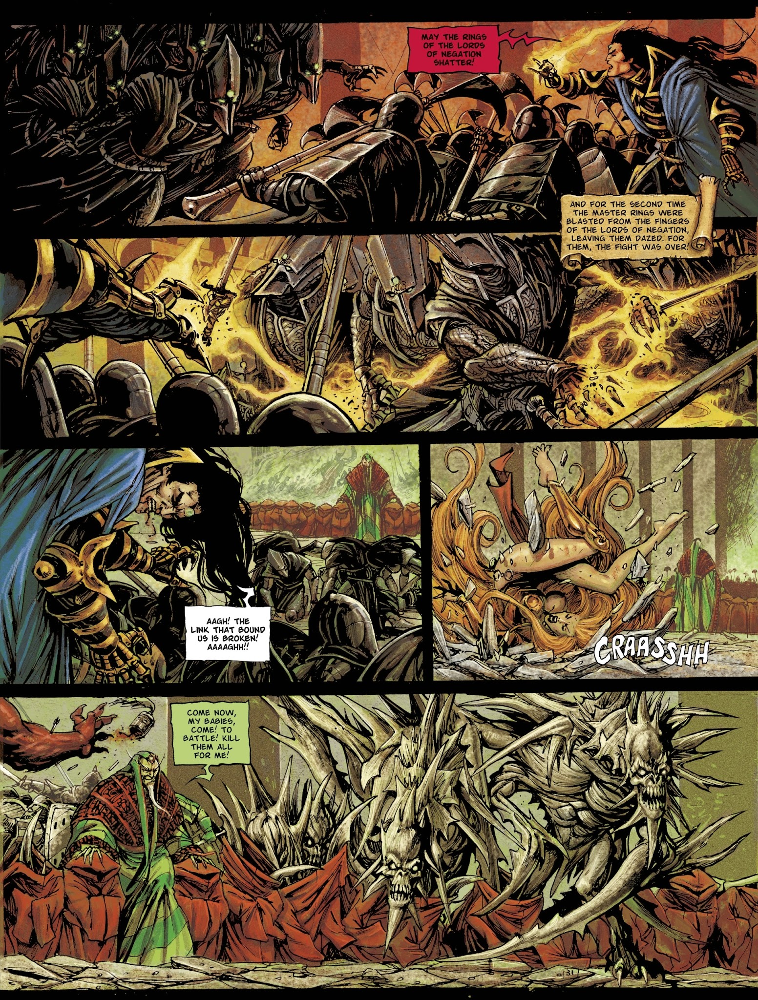 Read online The Black Moon Chronicles comic -  Issue #13 - 33
