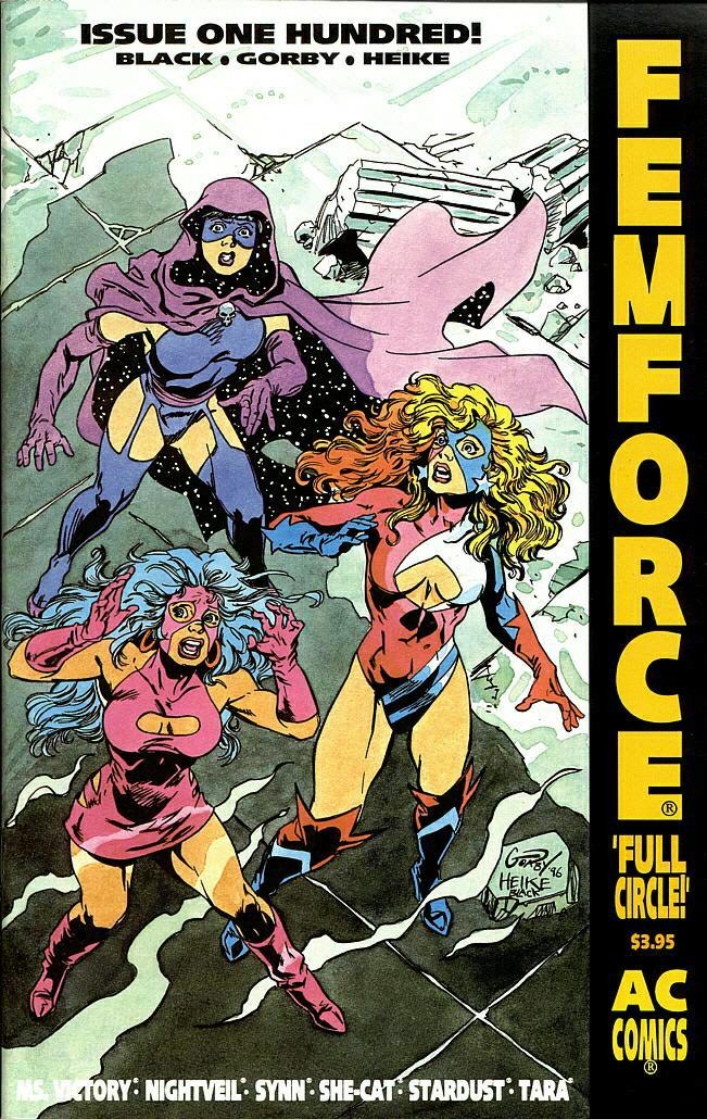 Read online Femforce comic -  Issue #100 - 1