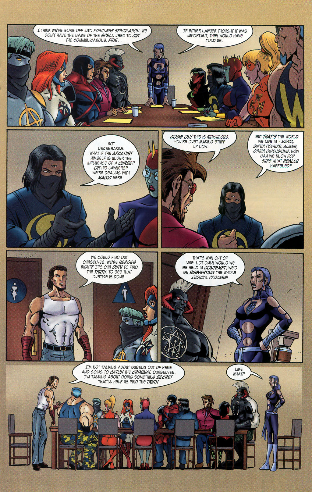 Read online City of Heroes (2004) comic -  Issue #5 - 18