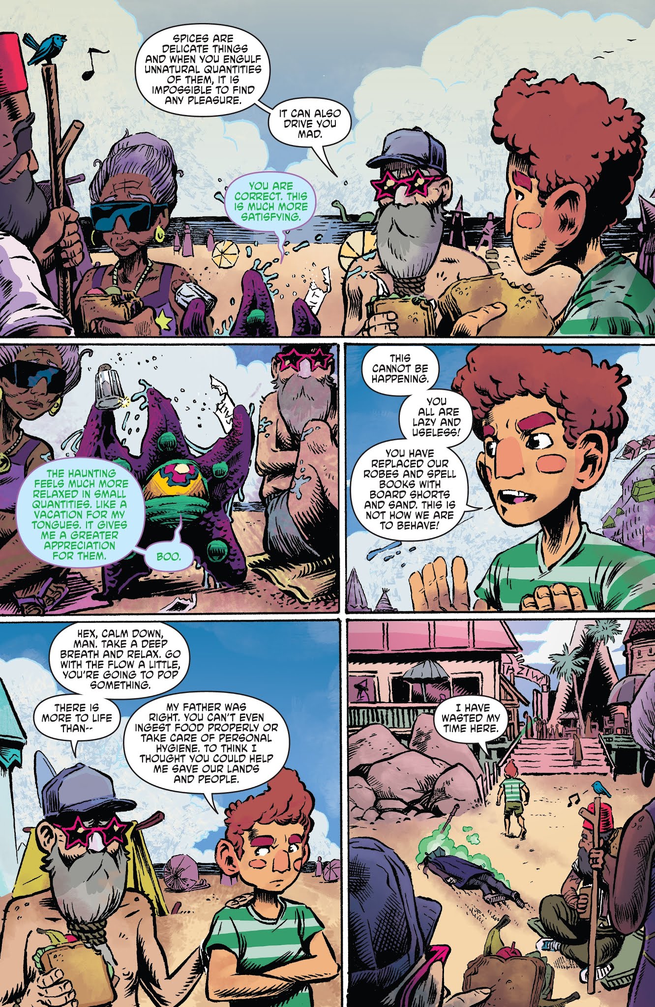 Read online Wizard Beach comic -  Issue #1 - 22