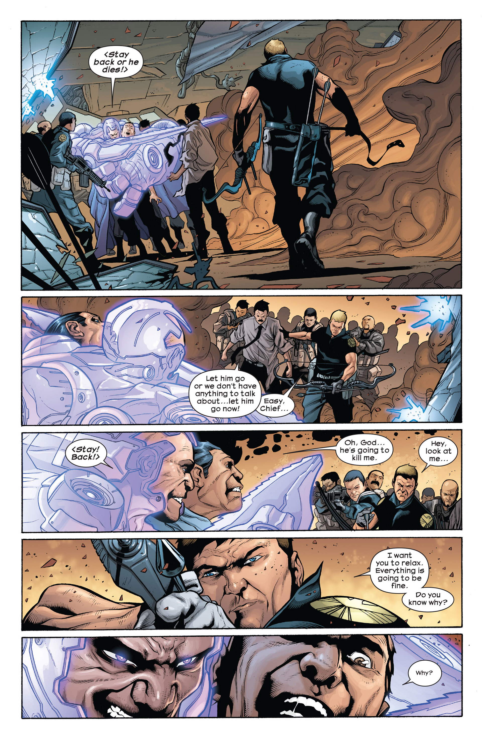 Read online Ultimate Comics Hawkeye comic -  Issue #1 - 18