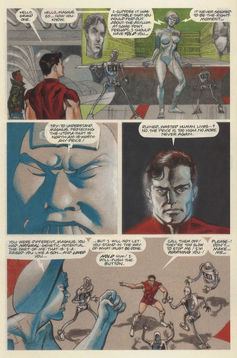Read online Magnus Robot Fighter (1991) comic -  Issue #14 - 20