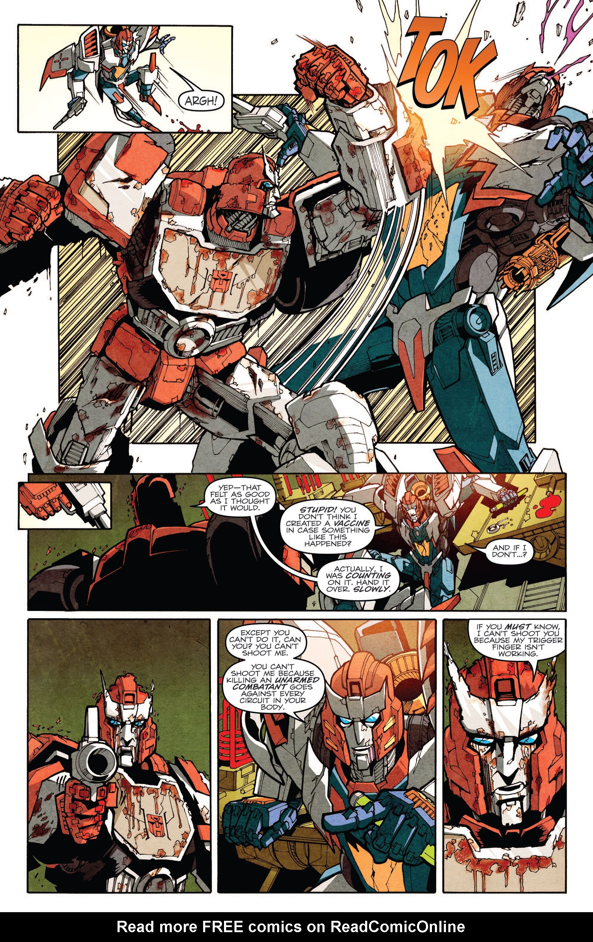 Read online The Transformers: More Than Meets The Eye comic -  Issue #5 - 19