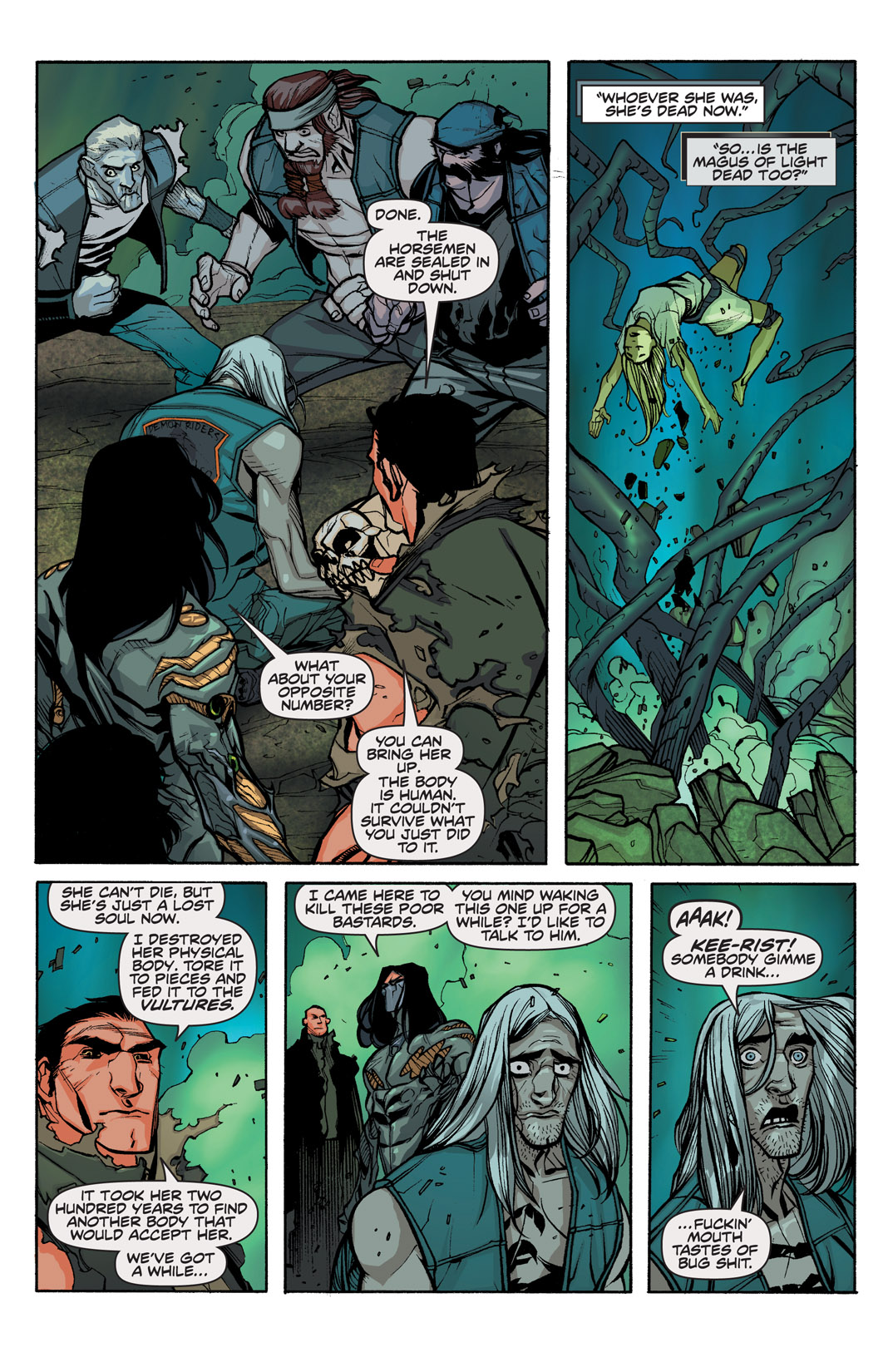 Read online The Darkness: Four Horsemen comic -  Issue #4 - 18