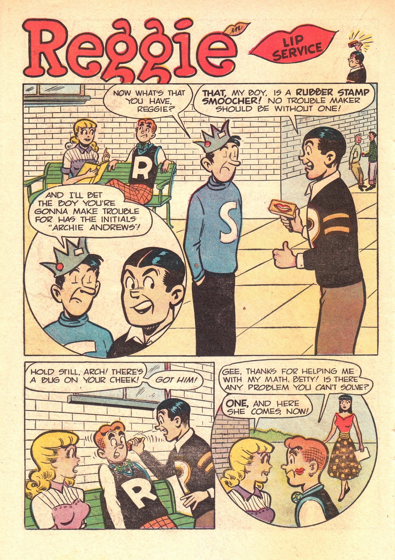 Read online Archie's Rival Reggie comic -  Issue #11 - 14