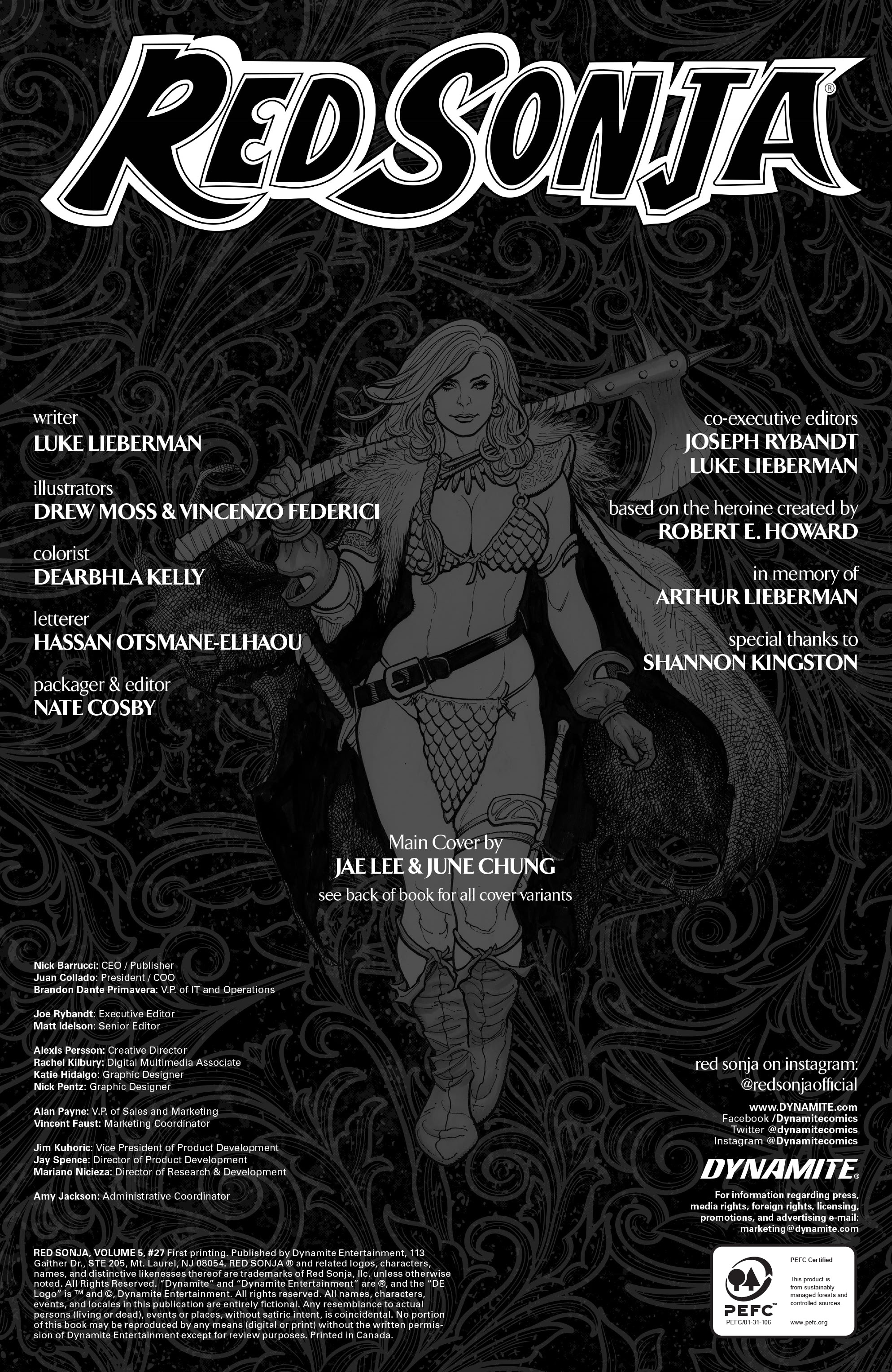 Read online Red Sonja (2019) comic -  Issue #27 - 26