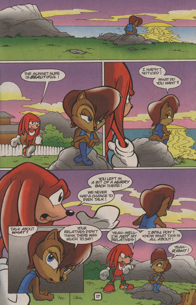 Read online Knuckles the Echidna comic -  Issue #29 - 23