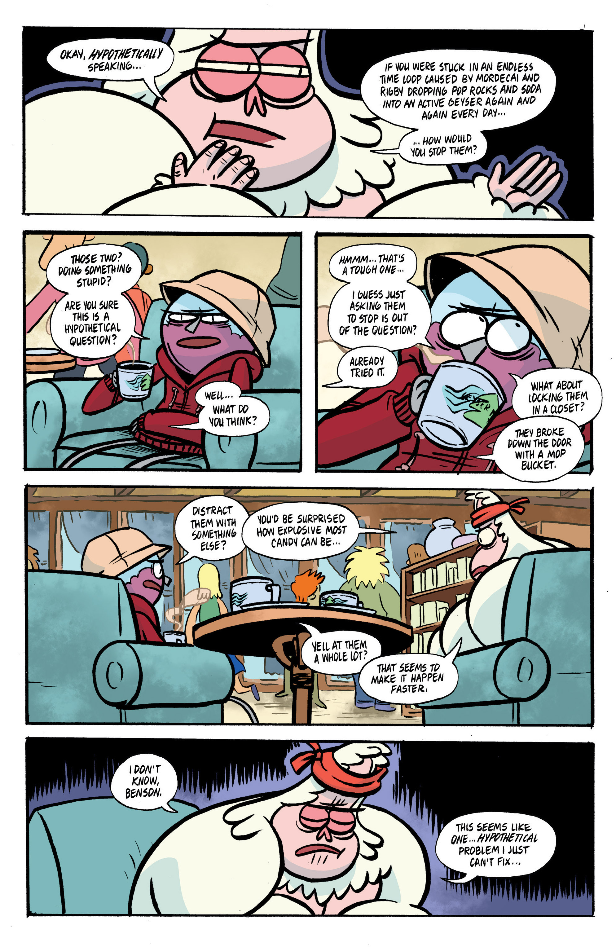 Read online Regular Show: Skips comic -  Issue #5 - 17