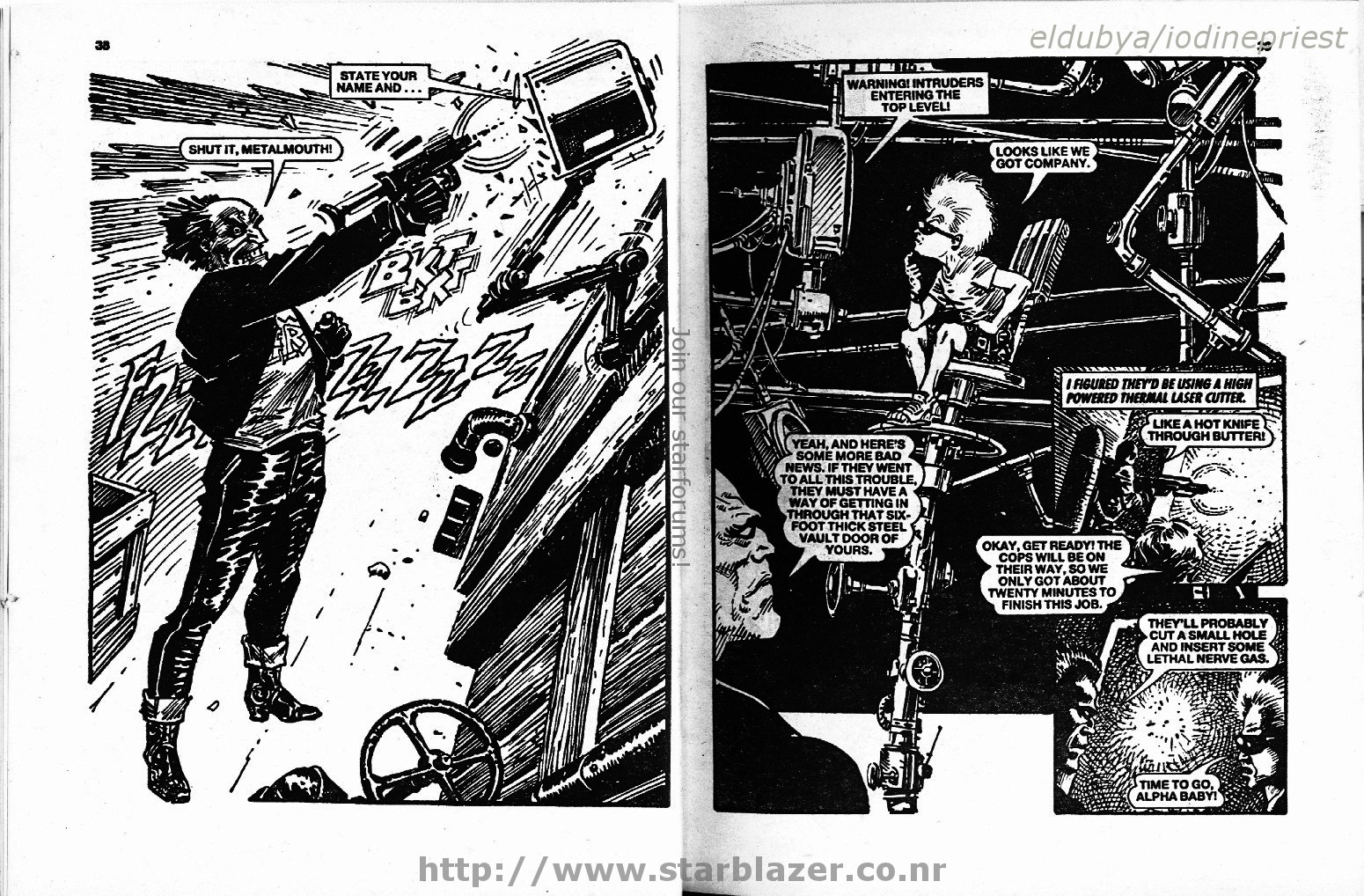Read online Starblazer comic -  Issue #277 - 21