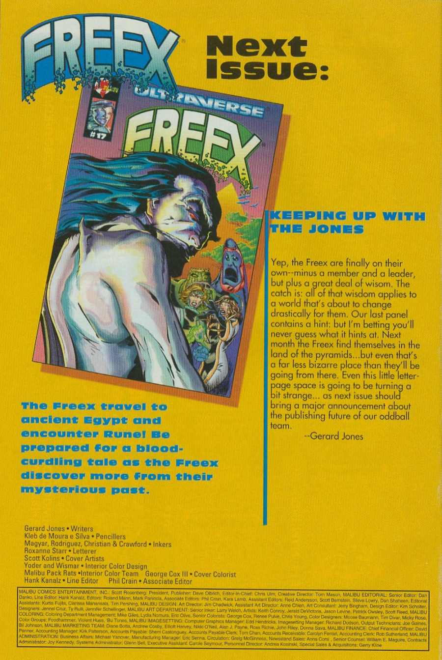 Read online Freex comic -  Issue #16 - 30