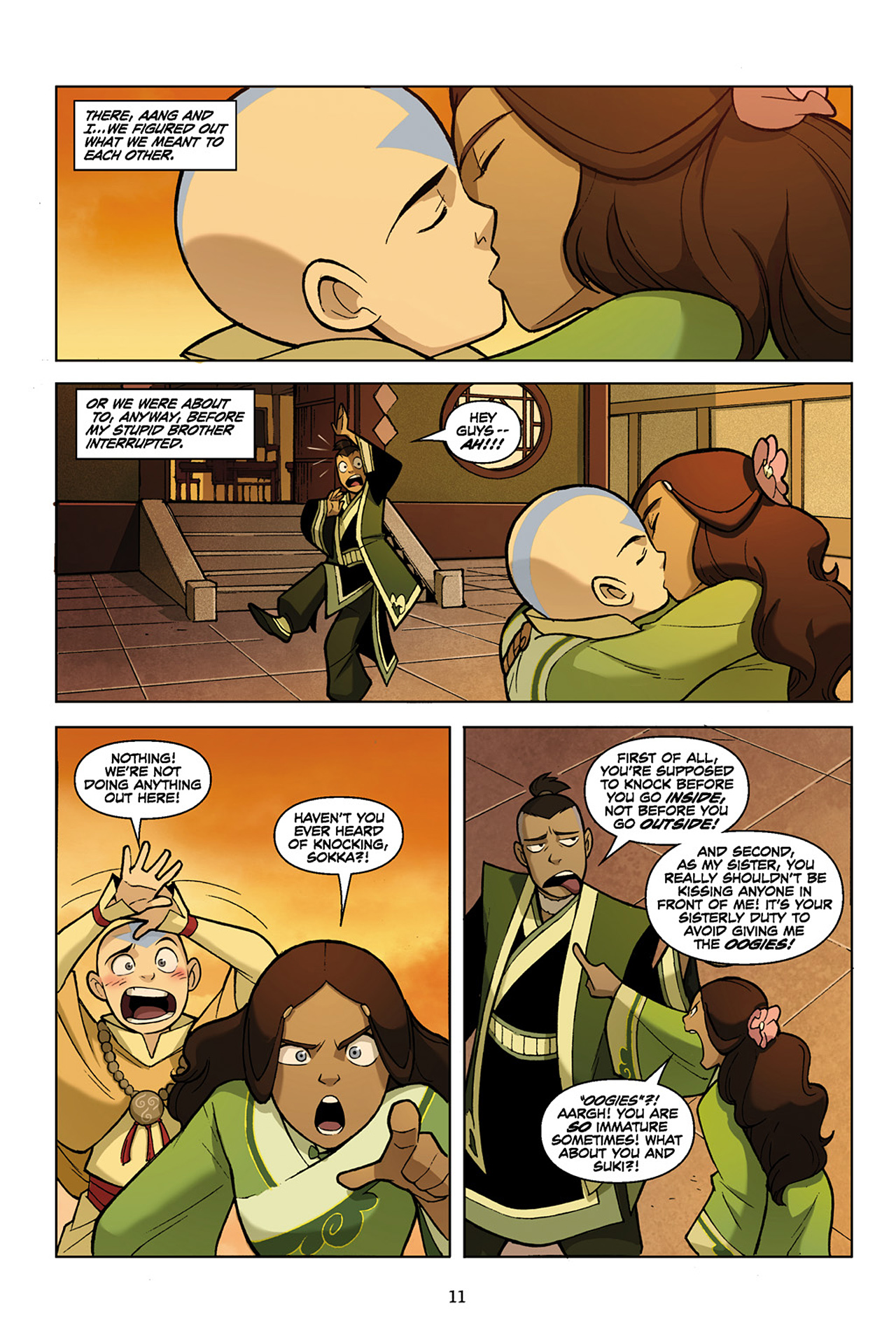 Read online Nickelodeon Avatar: The Last Airbender - The Promise comic -  Issue # Part 1 - 12