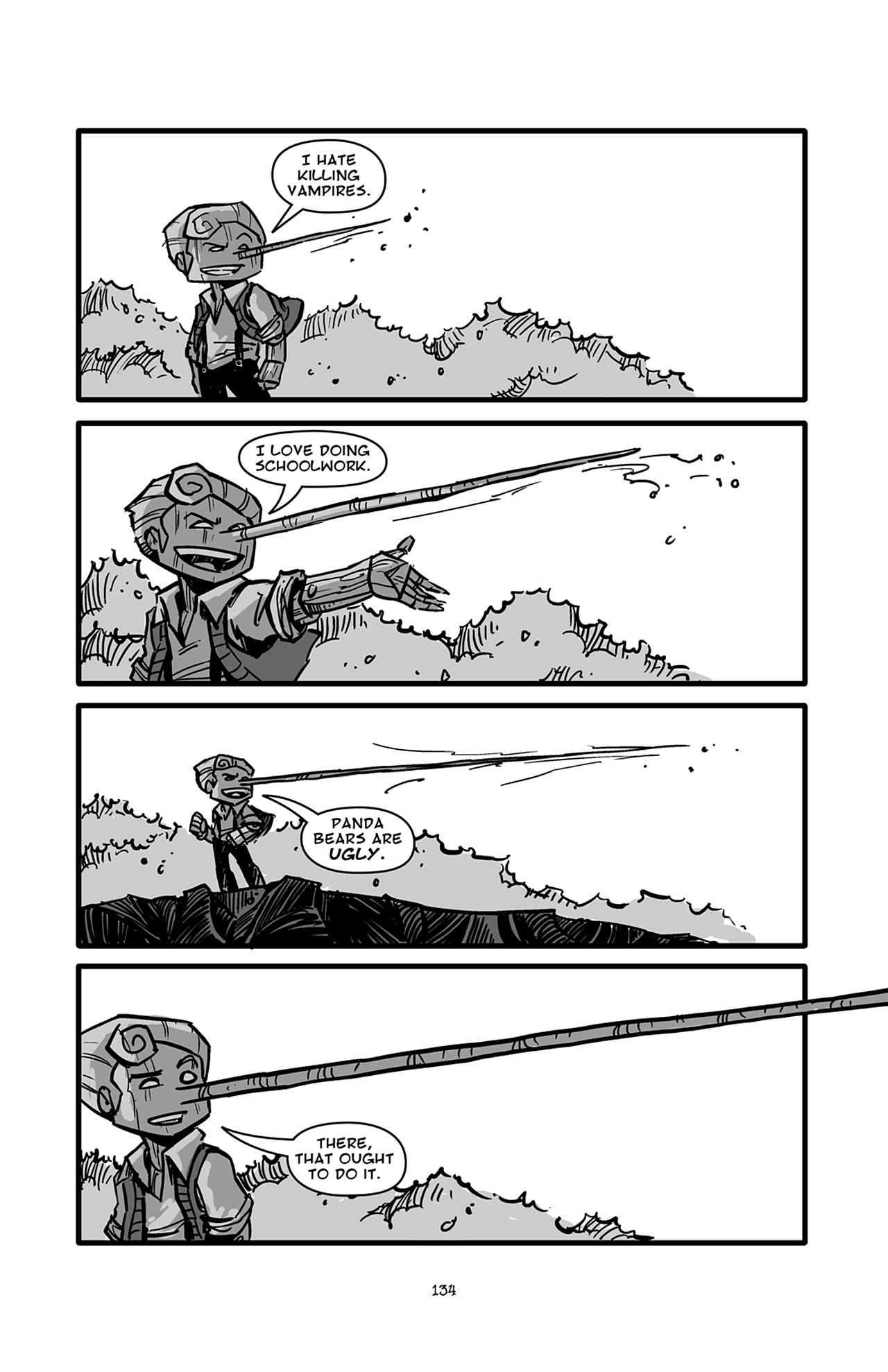 Read online Pinocchio: Vampire Slayer - Of Wood and Blood comic -  Issue #6 - 11