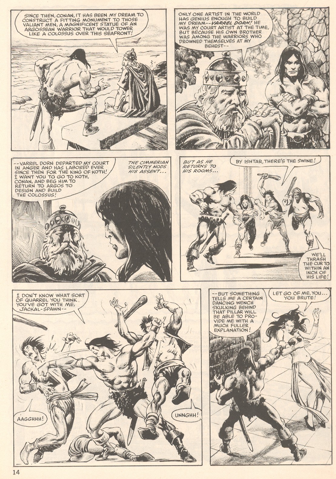 Read online The Savage Sword Of Conan comic -  Issue #80 - 14