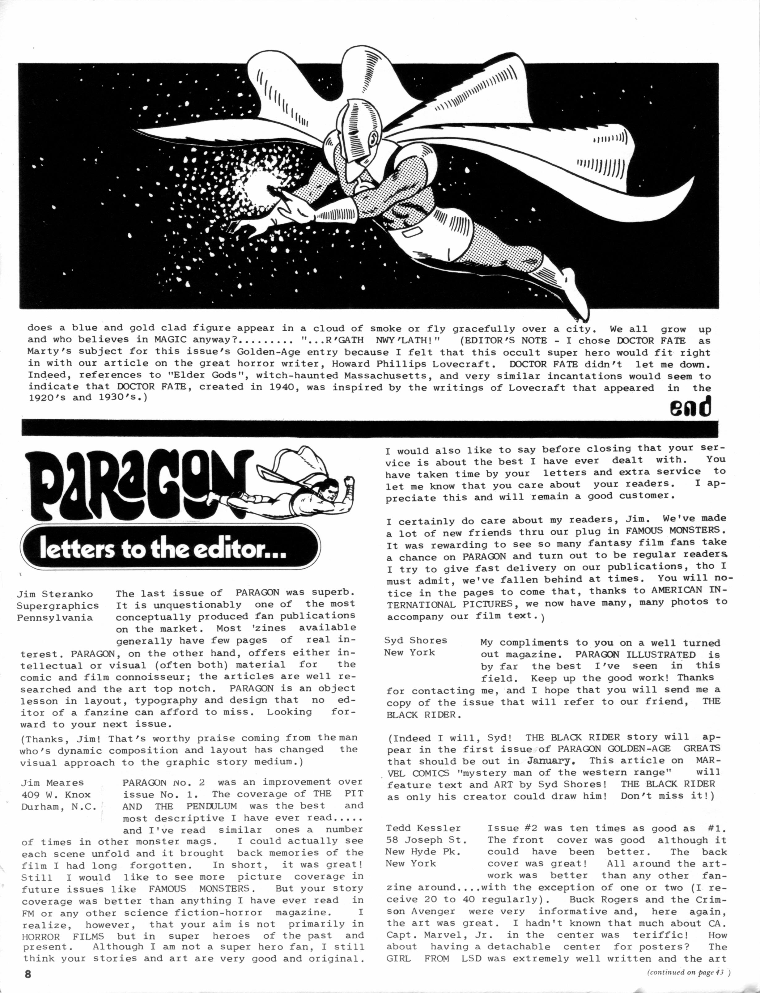 Read online Paragon Illustrated (1969) comic -  Issue #3 - 8