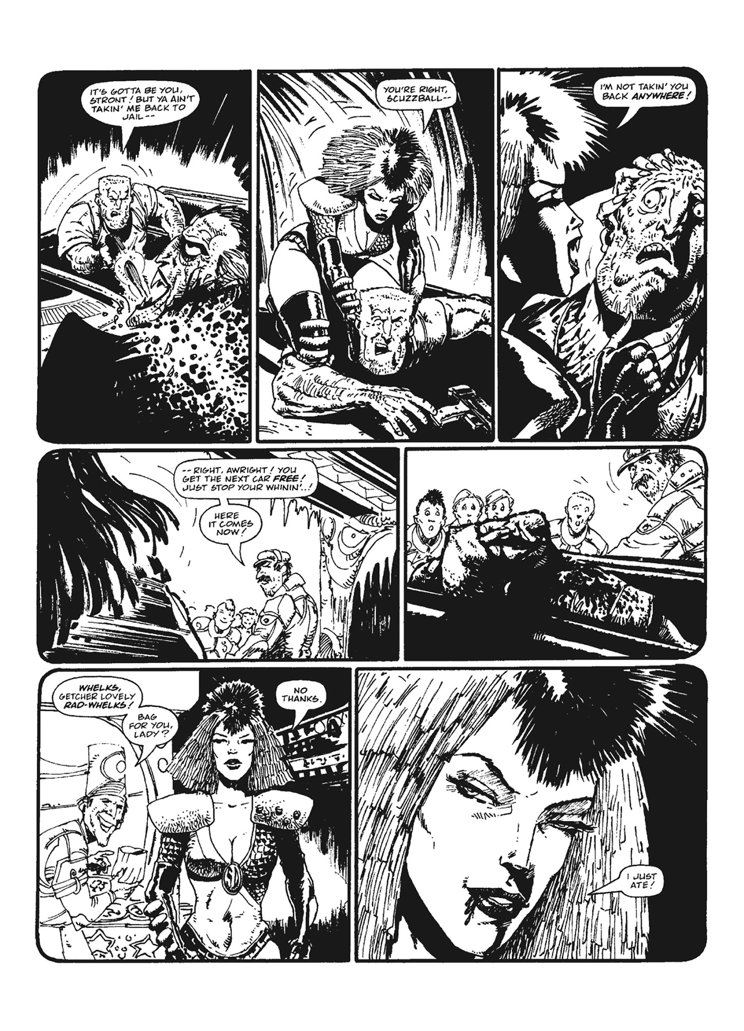 Read online Durham Red: Bitch comic -  Issue # TPB - 141