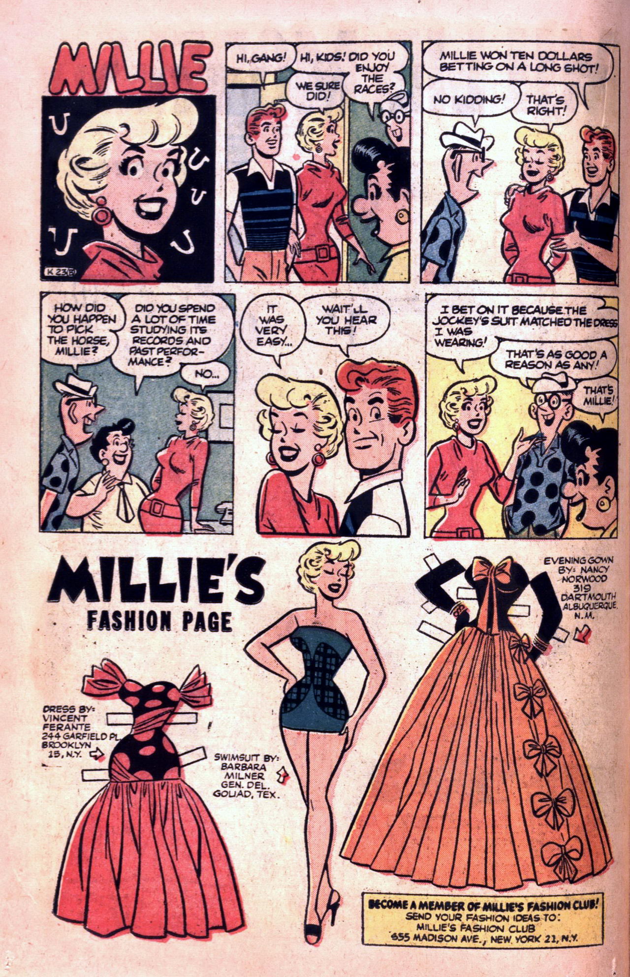 Read online Millie the Model comic -  Issue #70 - 14