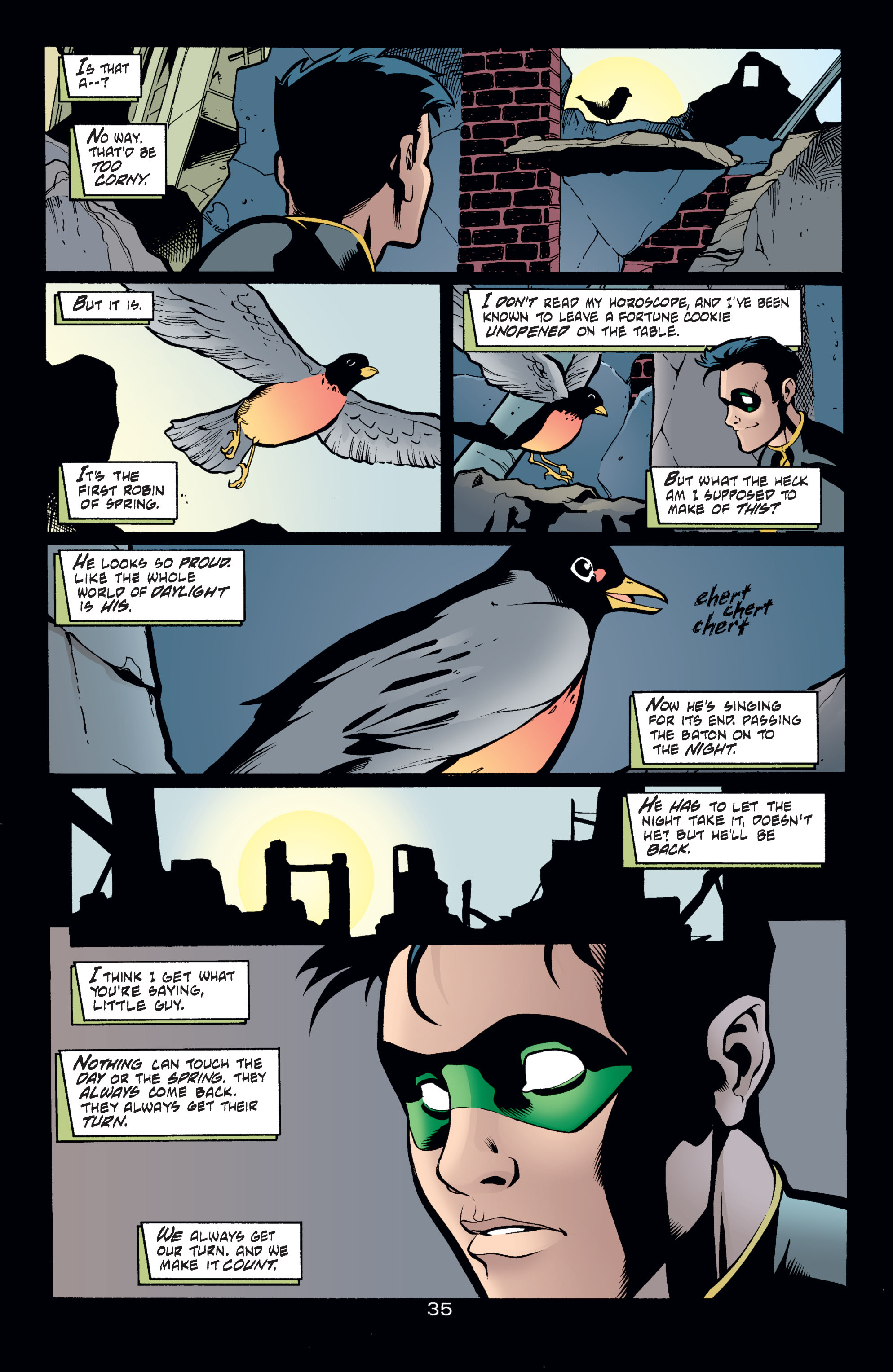 Read online Robin (1993) comic -  Issue #100 - 36