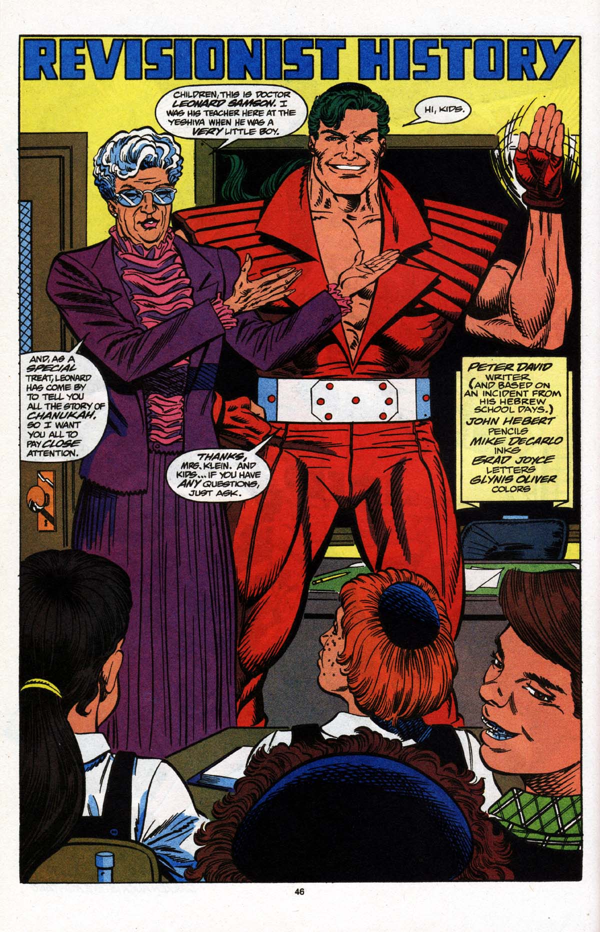 Read online Marvel Holiday Special (1991) comic -  Issue #1992 - 47