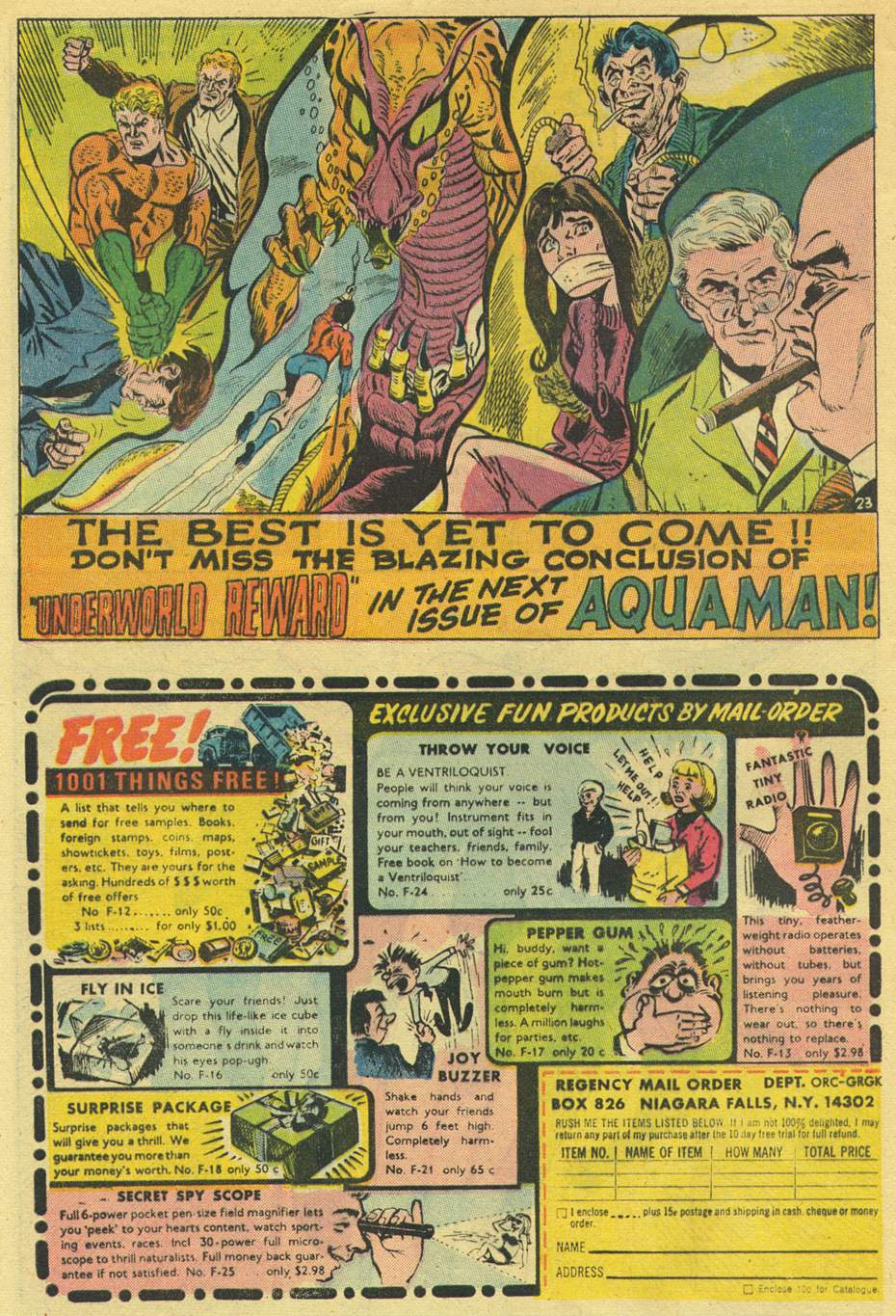 Read online Aquaman (1962) comic -  Issue #44 - 32