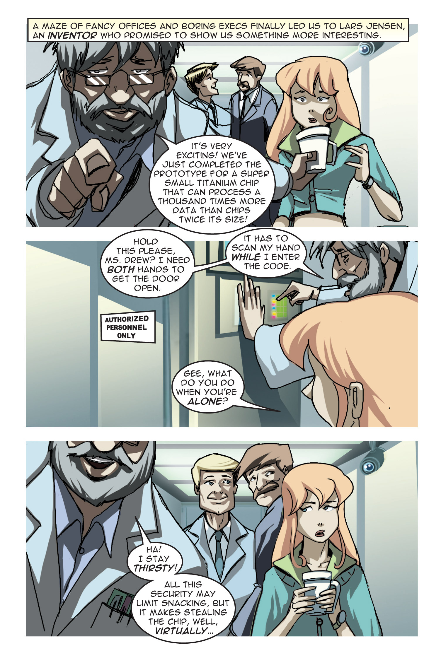Read online Nancy Drew comic -  Issue #7 - 7