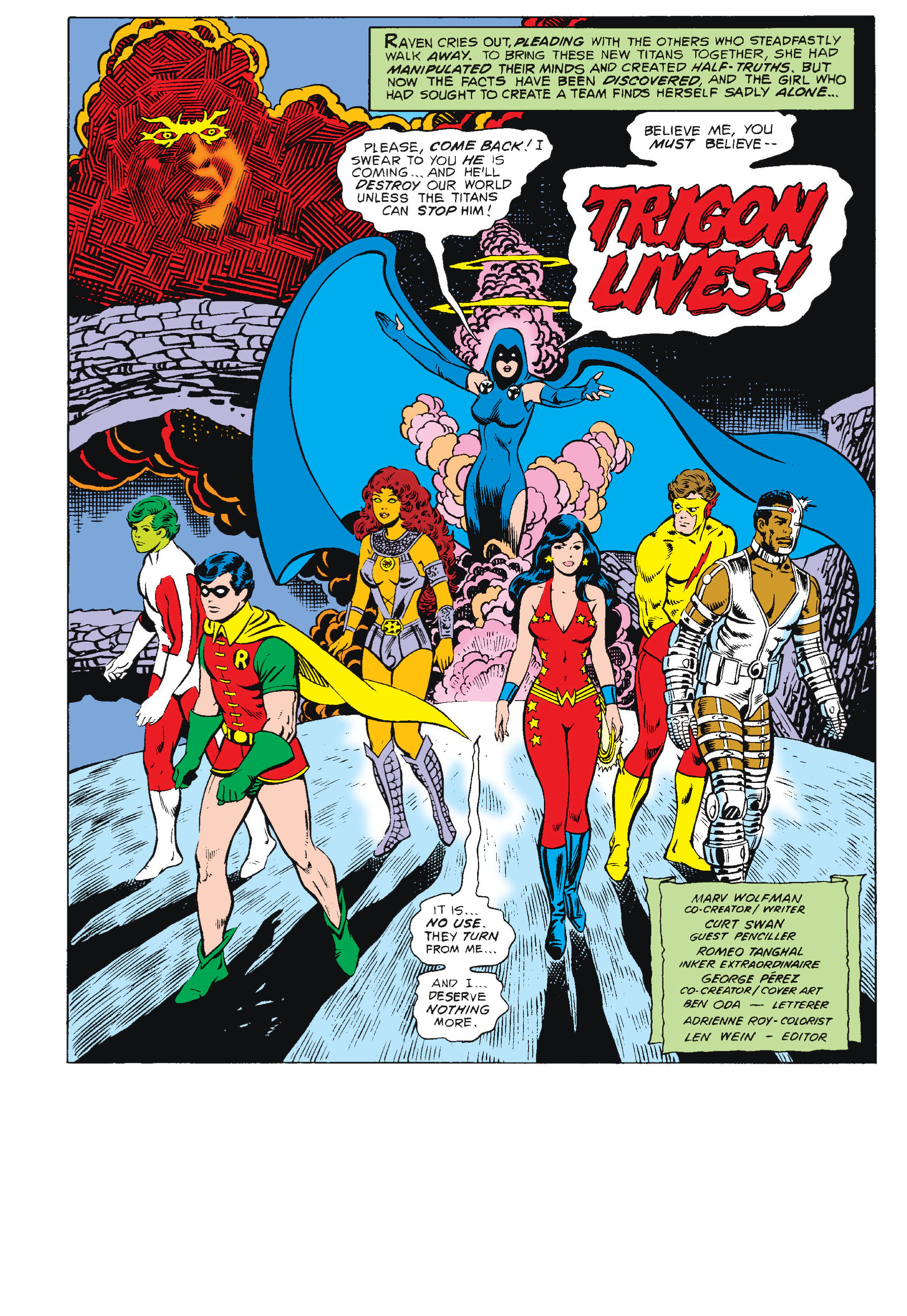 Read online The New Teen Titans (1980) comic -  Issue #5 - 2