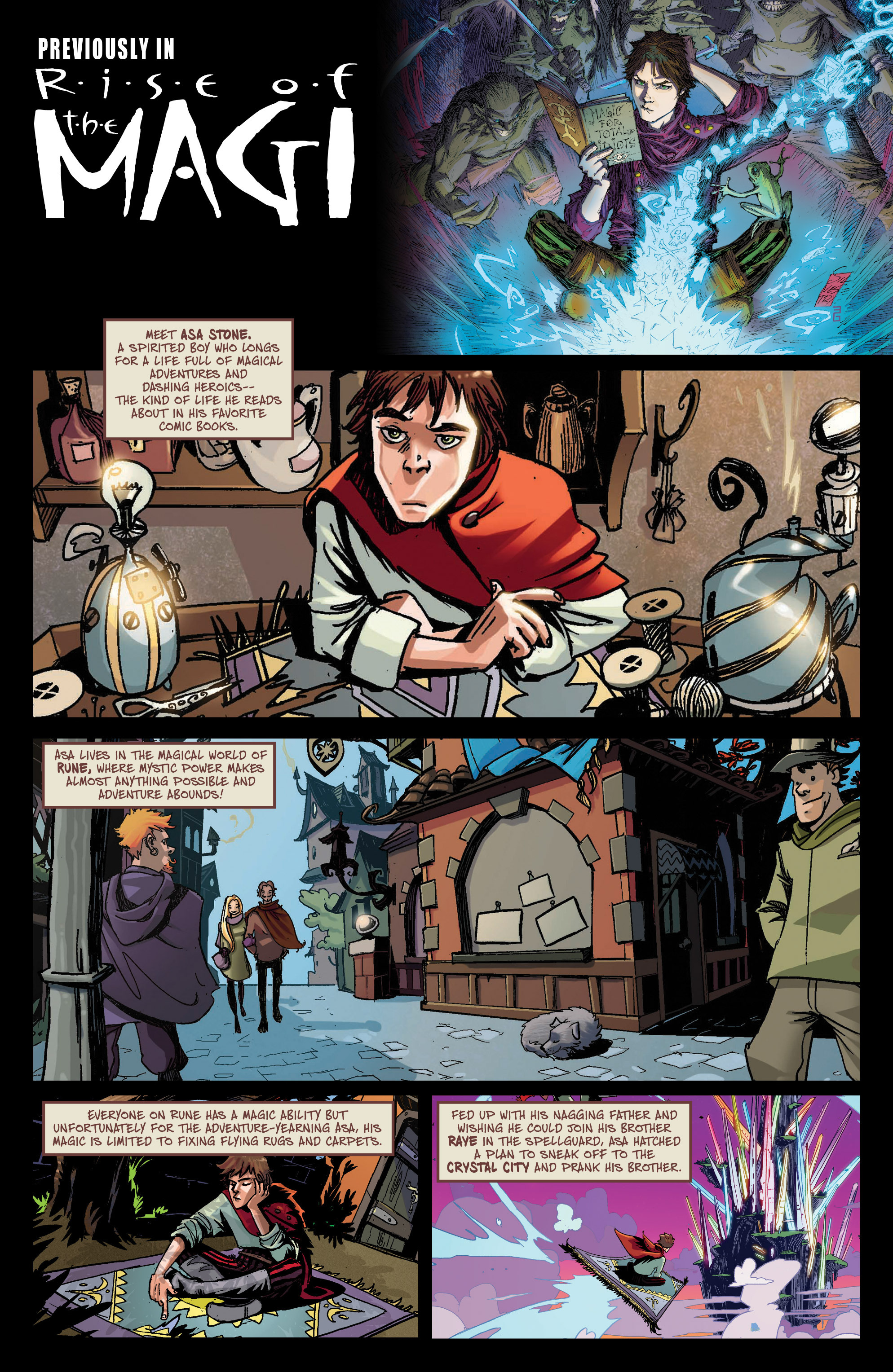 Read online Rise of the Magi comic -  Issue #4 - 3