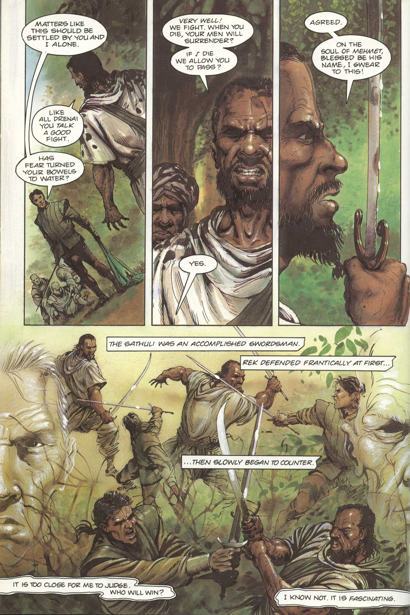 Read online David Gemmell's Legend: A Graphic Novel comic -  Issue # TPB - 53