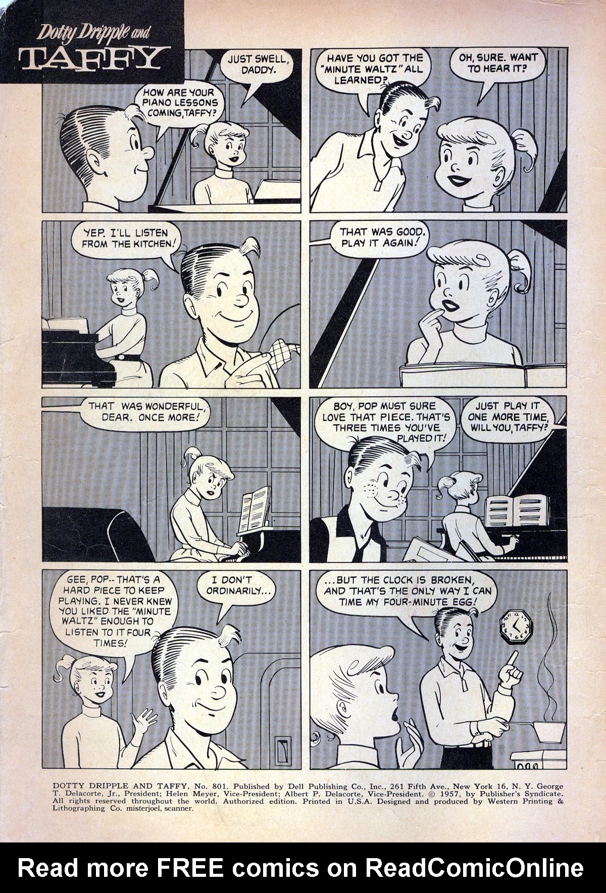 Read online Four Color Comics comic -  Issue #801 - 2