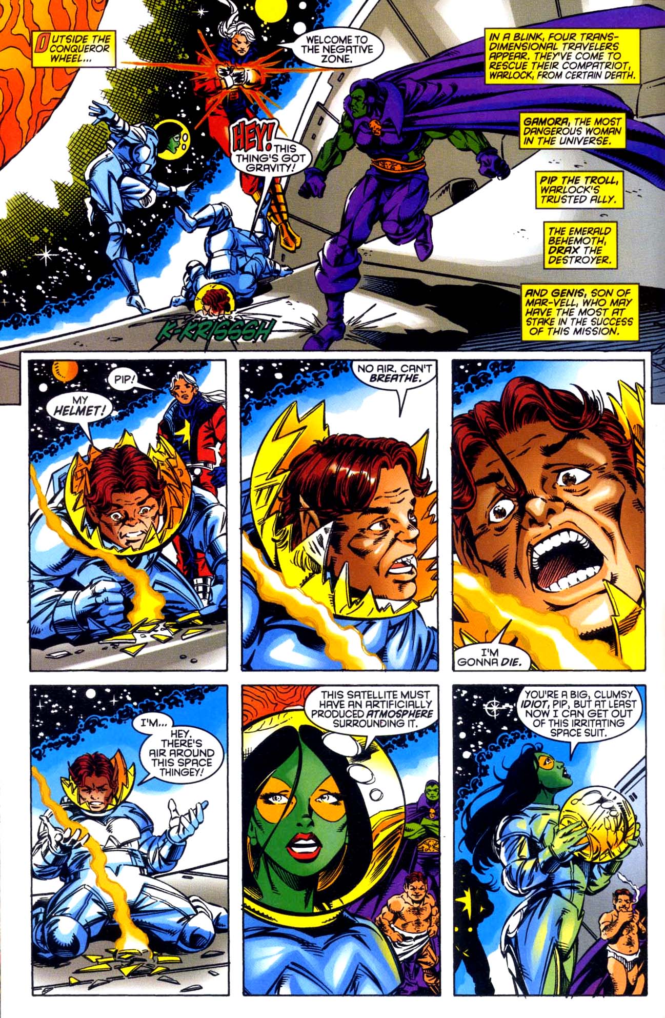 Read online Warlock (1998) comic -  Issue #4 - 7