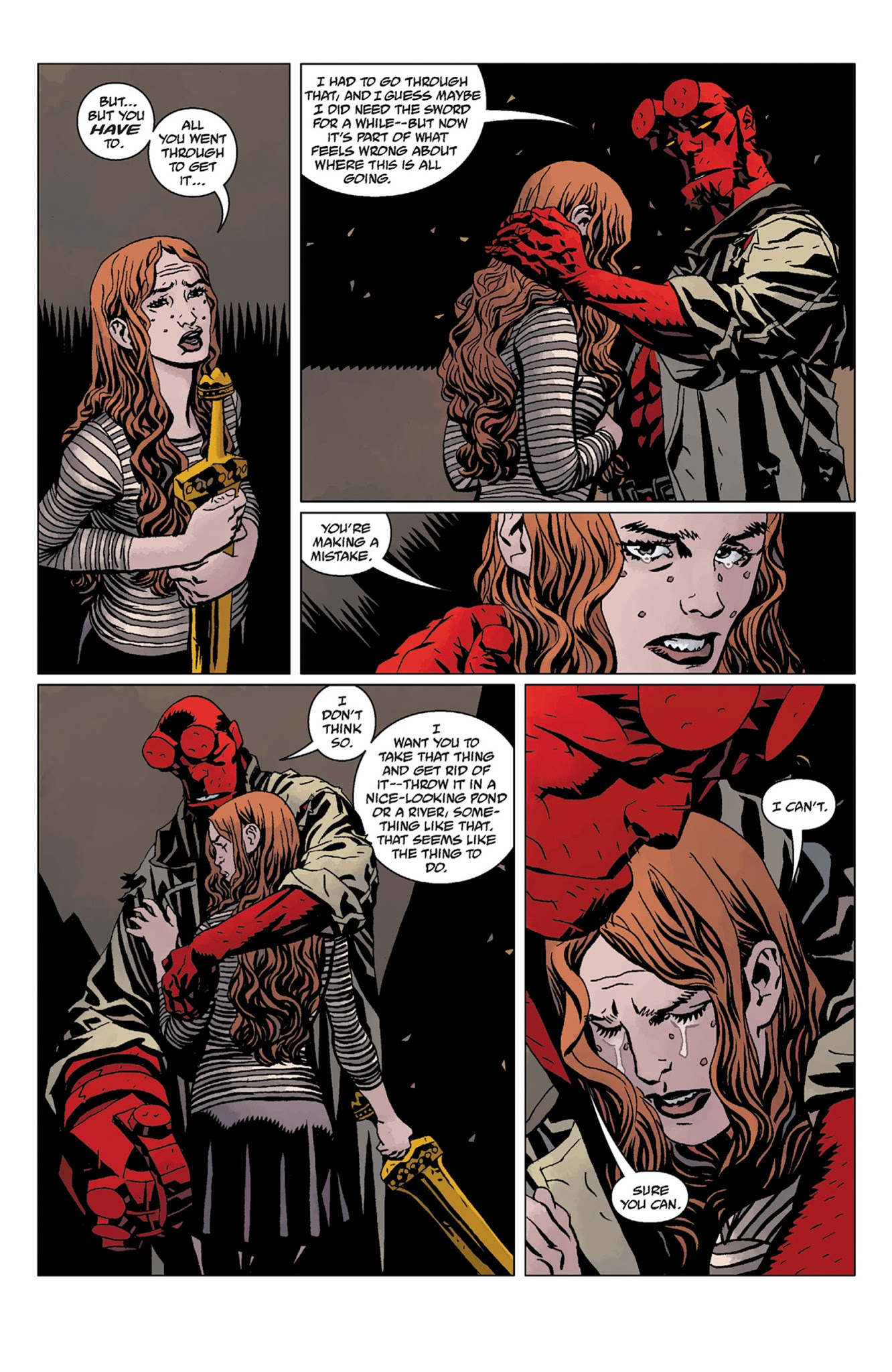Read online Hellboy: The Storm And The Fury comic -  Issue # TPB - 66