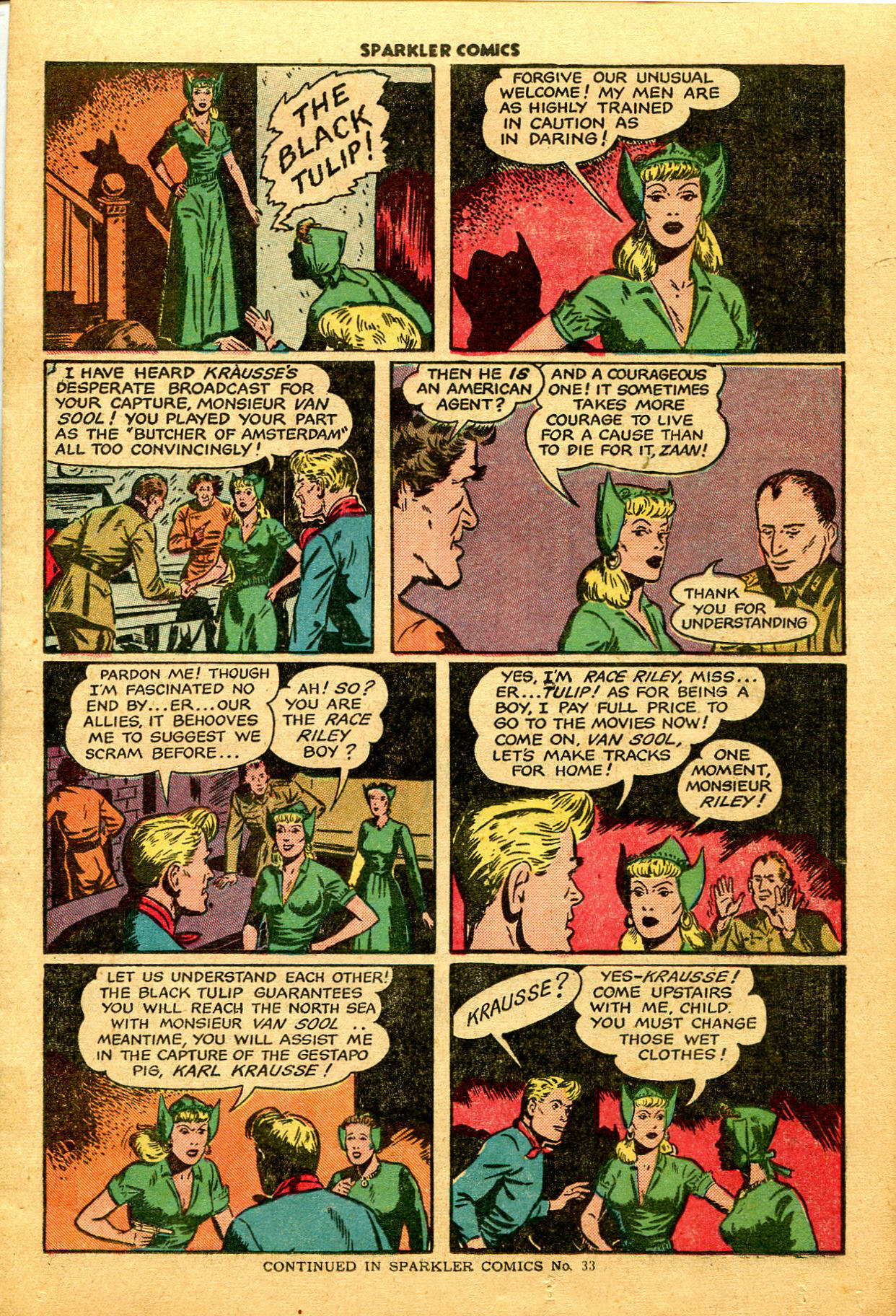 Read online Sparkler Comics comic -  Issue #32 - 19